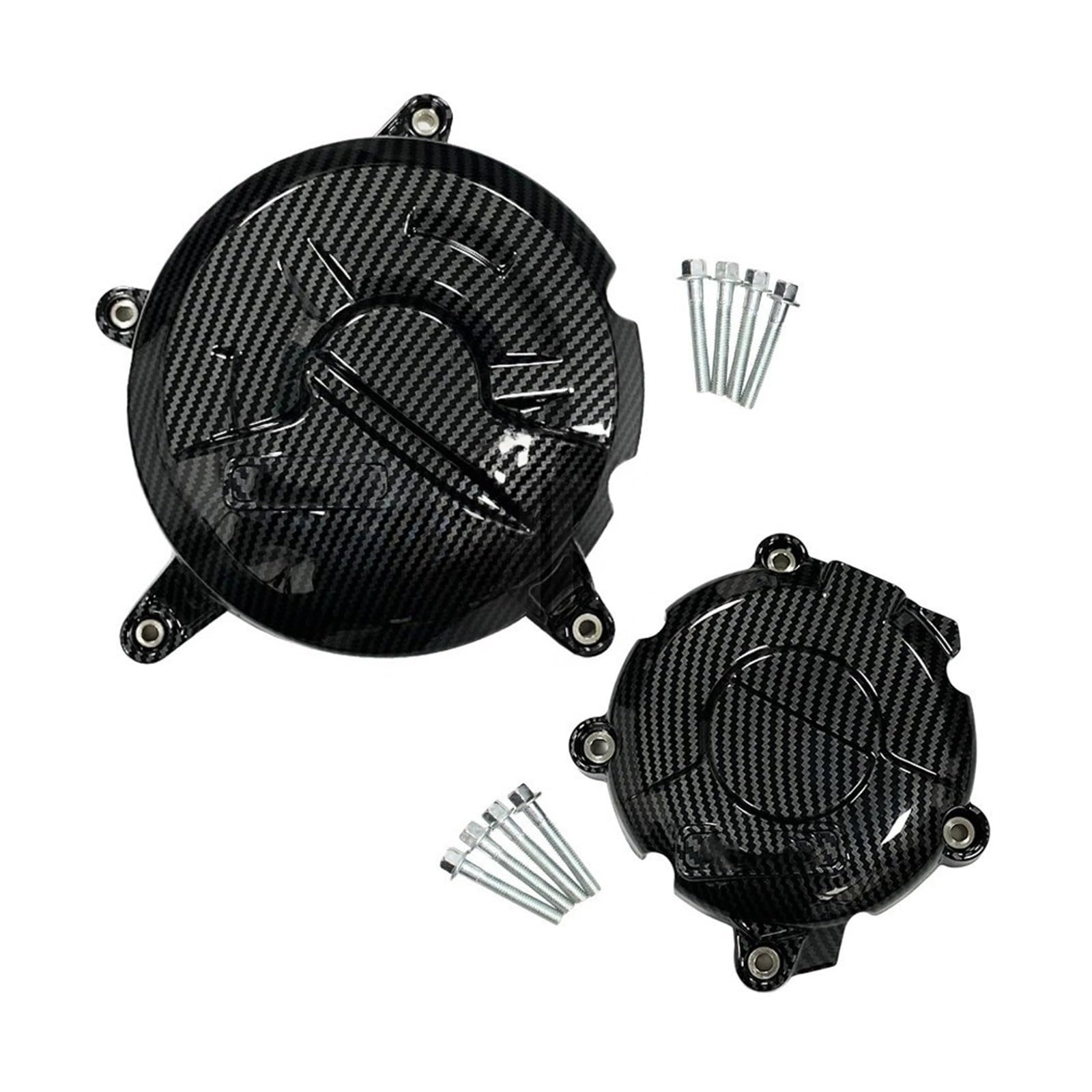 Moto Cache Alternateur Moteur Couvercle De Protection Secondaire du Moteur Et De L'embrayage pour Suzuki GSX1300R 2021 2022 2023 2024 2025