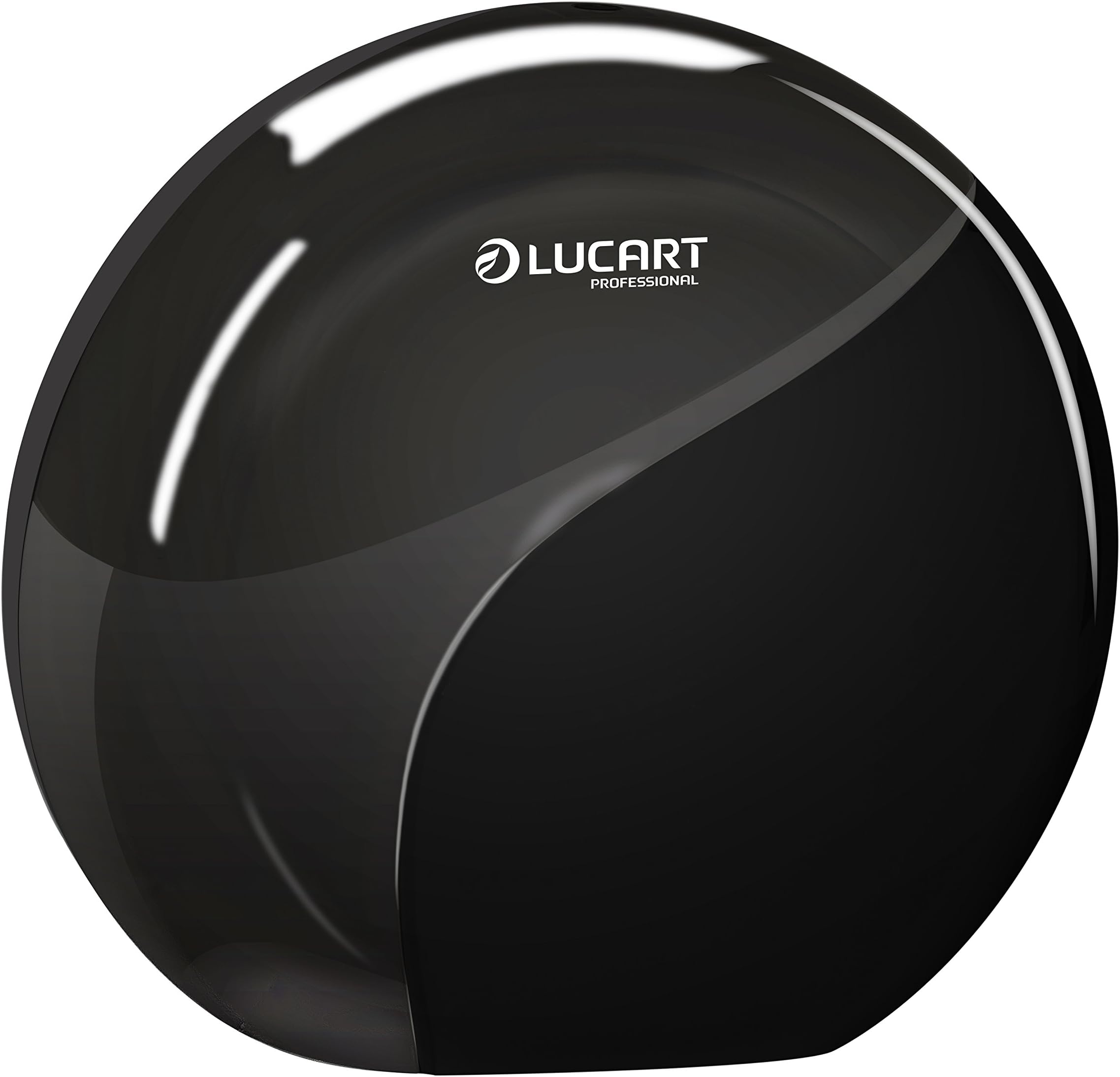 Mini Jumbo Lucart Professional 892324 Device, Toilet Paper Dispenser, Black (Pack of 1)