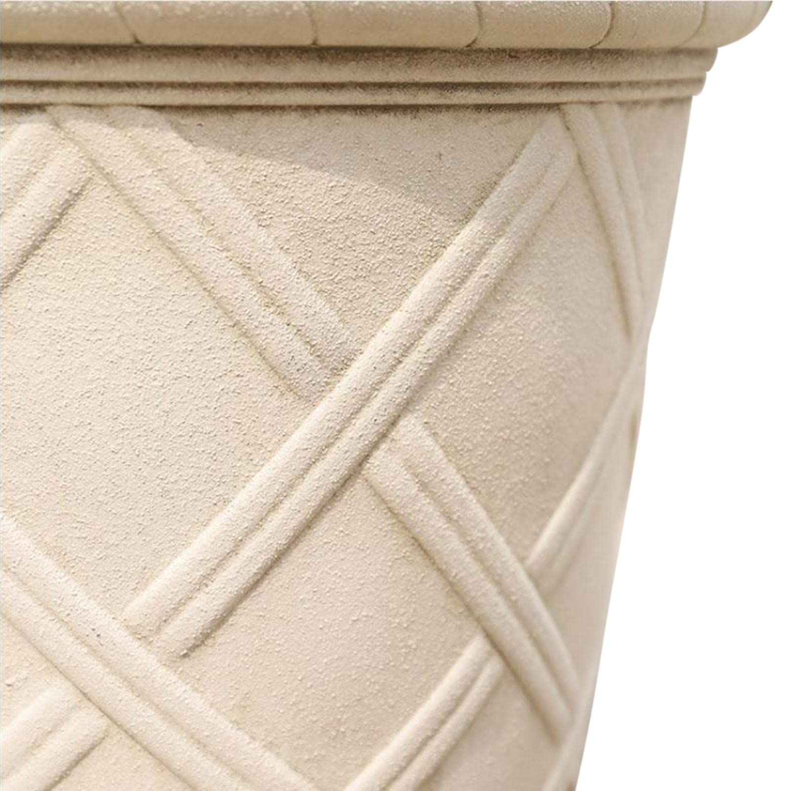 Vaso da Fiori Effetto con Foro per L'acqua, Adatto per Pothos E per Uso Interno Ed Esterno, 12 Pollici
