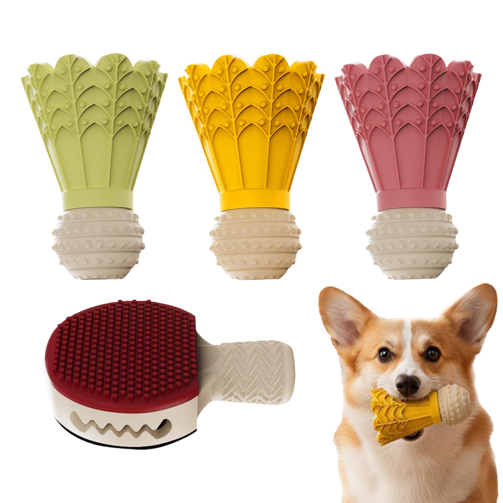 Jouet pour chien pour réduire l'ennui avec distributeur de friandises