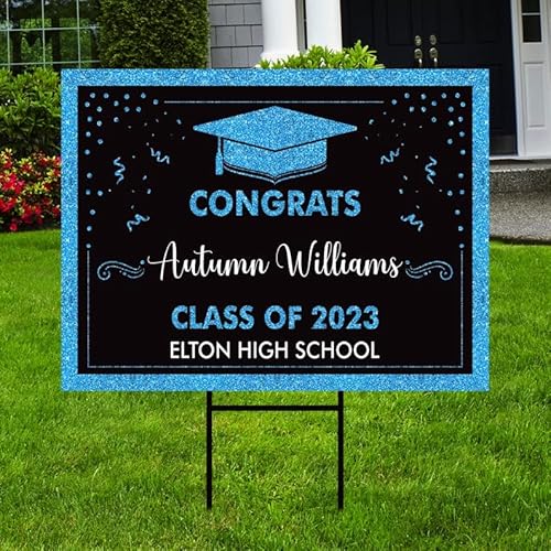 Personalized Graduation Yard Sign 2023, Graduation Decorations 2023 Yard Sign, Custom Graduation Yard Sign, Class Of 2023 Yard Signs, Graduation Party Decorations, College Graduation #TOP1