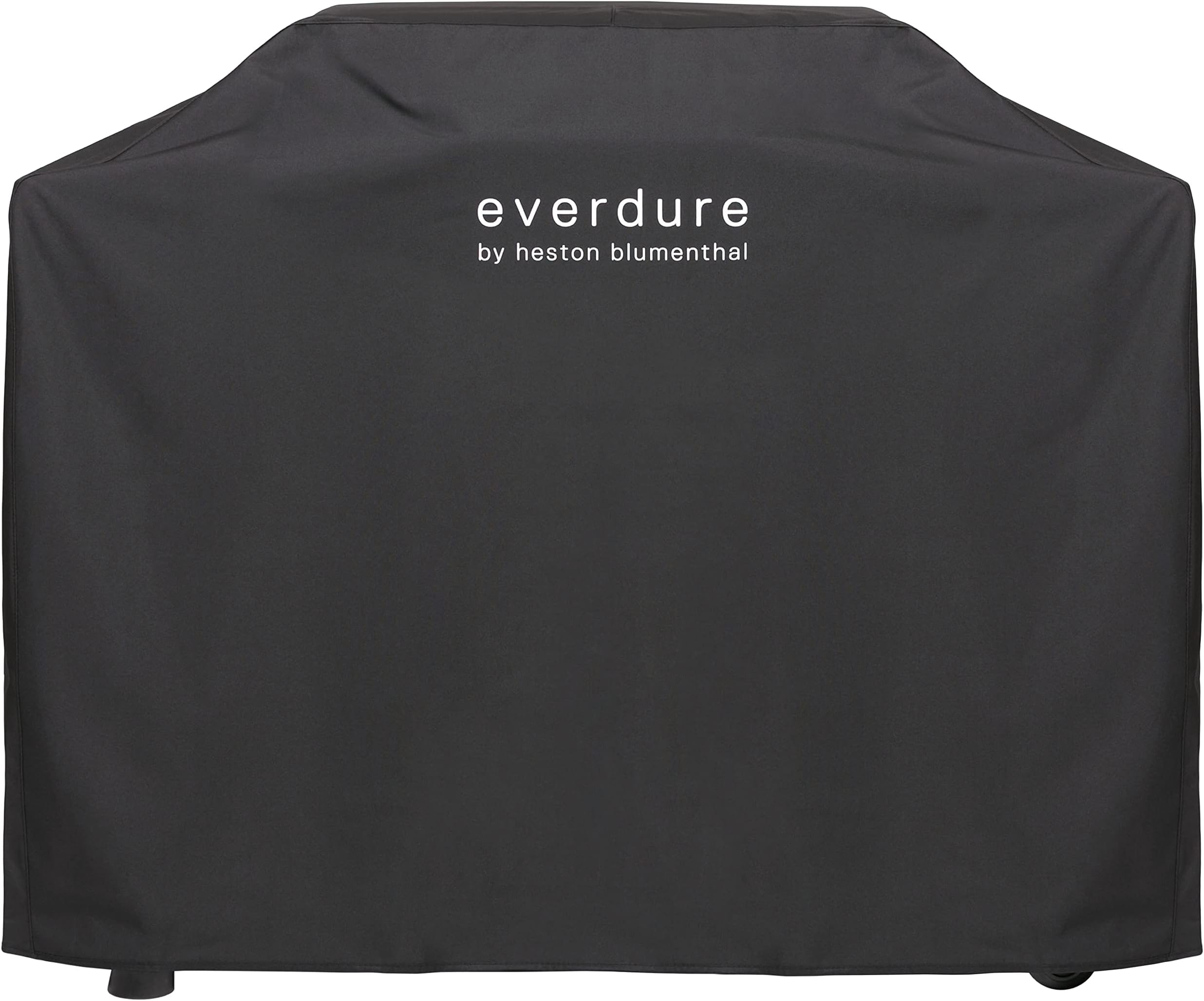 Everdure by Heston blumenthal Premium Covers I Robust Cover UV-Resistant I Grill Cover with Velcro Fasteners I Grill Cover Weatherproof & Water-Repellent I Protective Cover Black