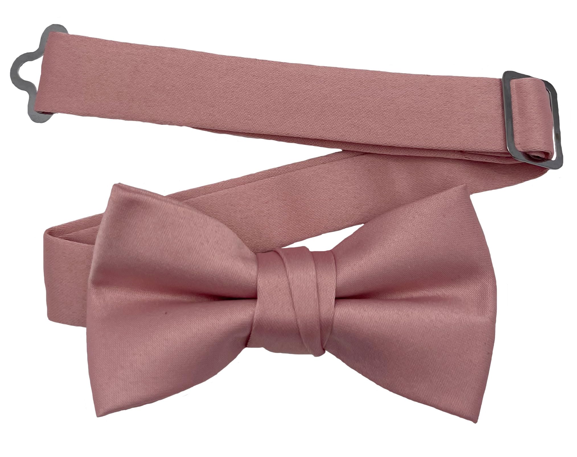 Spencer J's Boys X Back Suspenders & Bowtie Set Variety of Colors (Rose Gold)