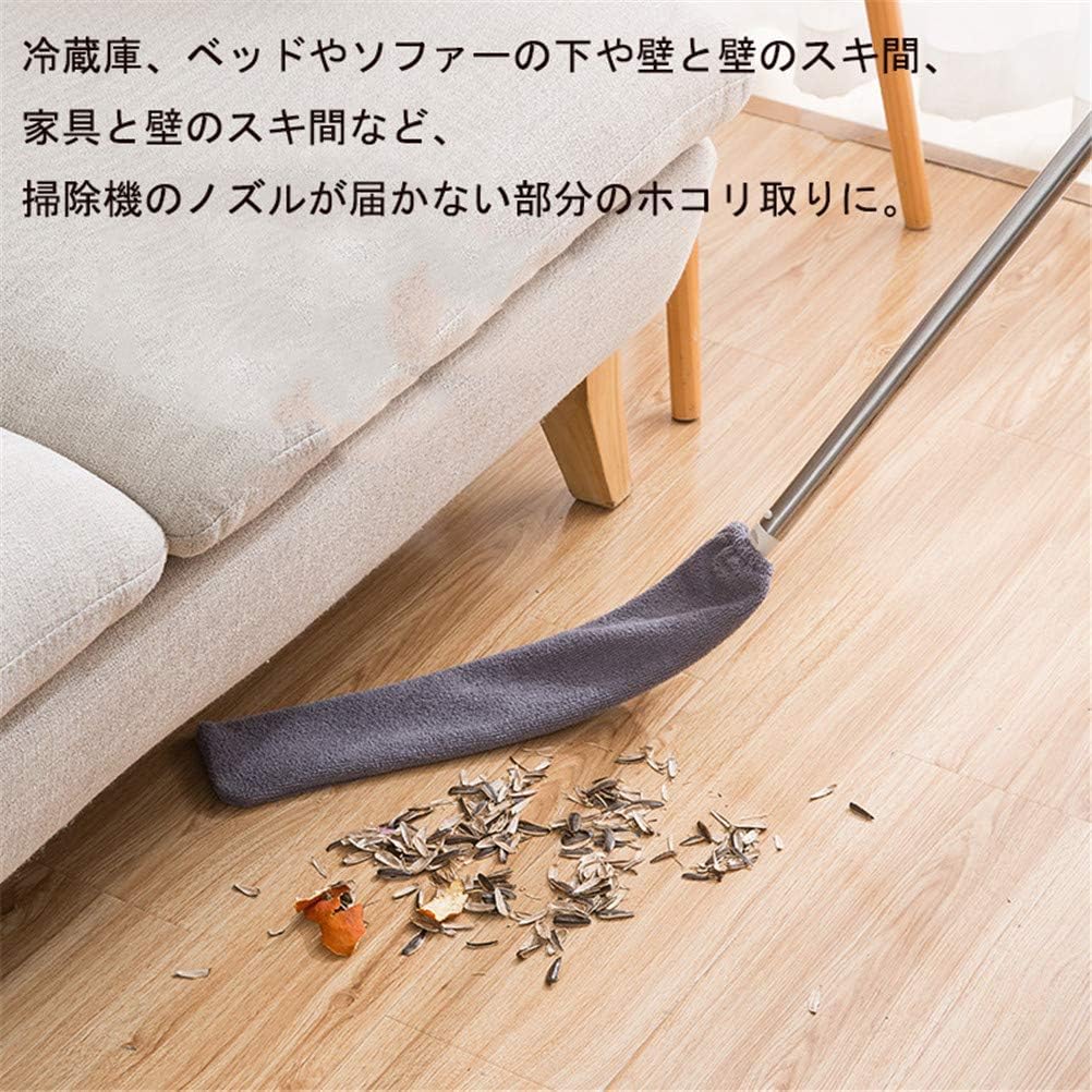 Amazon 隙間掃除ブラシ 2枚交換用 はたき ほこり取り 伸縮可能 曲がる可能 長さ調整 すき間掃除用 高所掃除 ベッド ソファーの下 壁のスキ間に適用 はたき ほこり取り オンライン通販