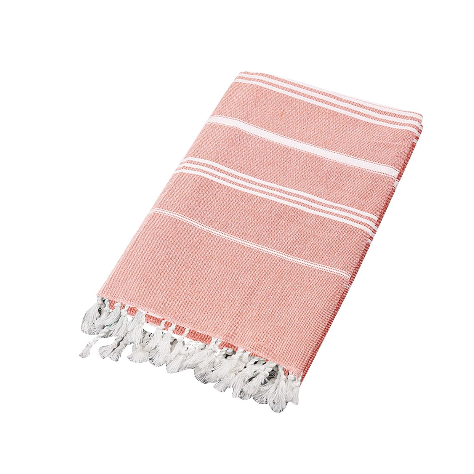 Turkish Beach Towels, 71x39 Inches Oversized Cotton Sand Free Quick Dry Beach Towel for Kids Adults,Lightweight Pool Towels Towel Racks for Bathroom,Beach Essentials for Women