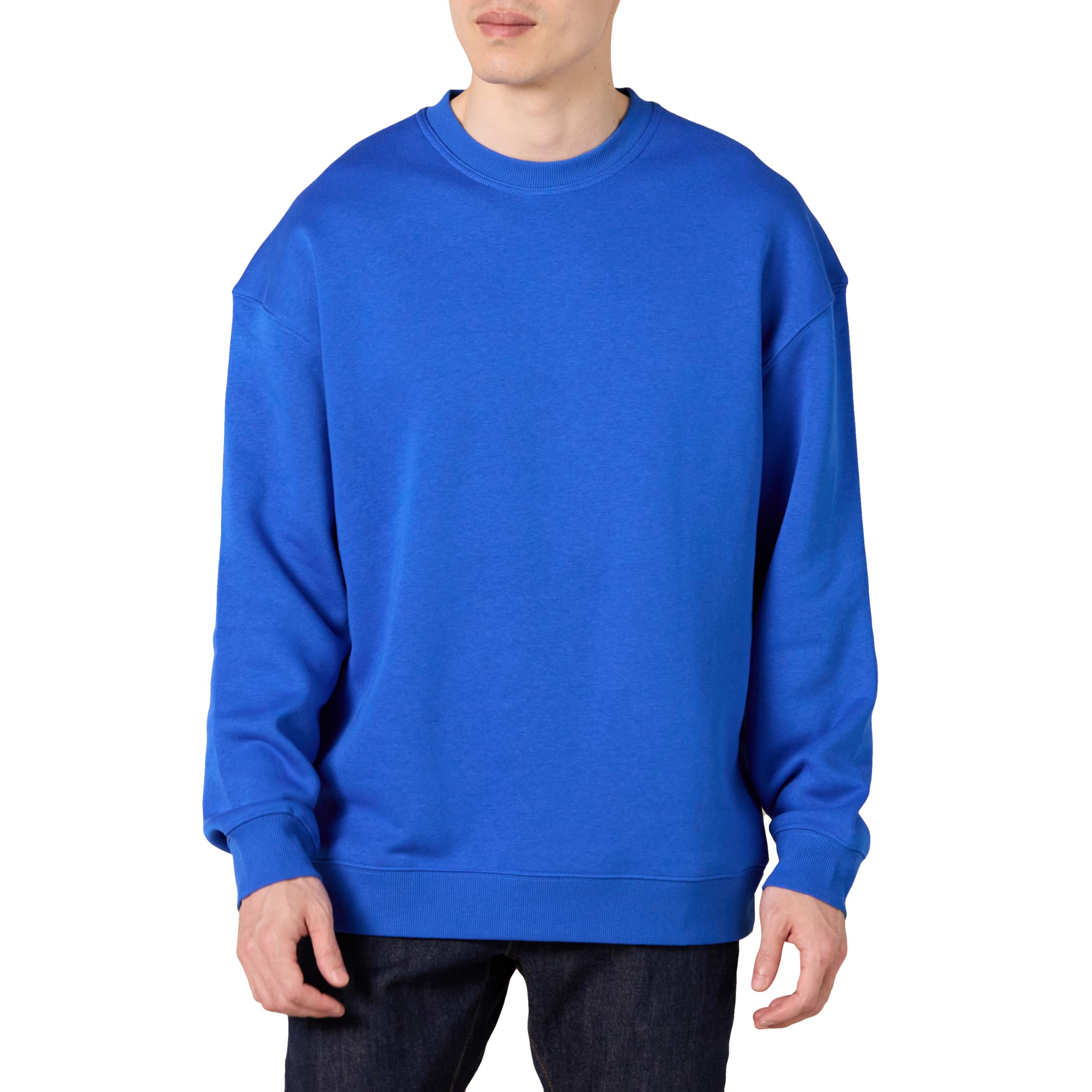 Amazon Essentials Herren Sweatshirt mit Rundhalsausschnitt und übergroßer Passform (erhältlich in Big & Tall)