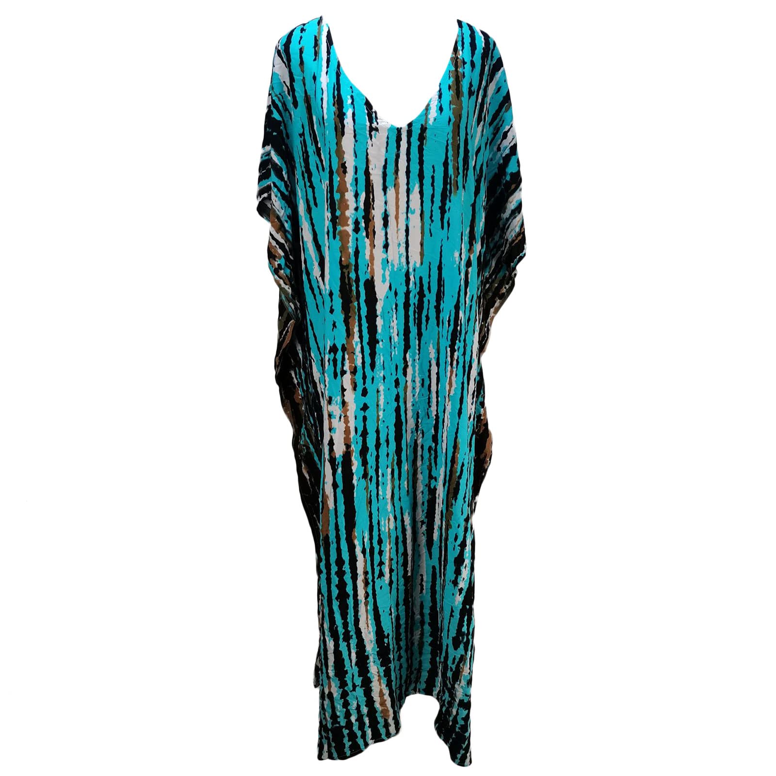 Robe de plage imprimée et ample pour femmes d'été - 8