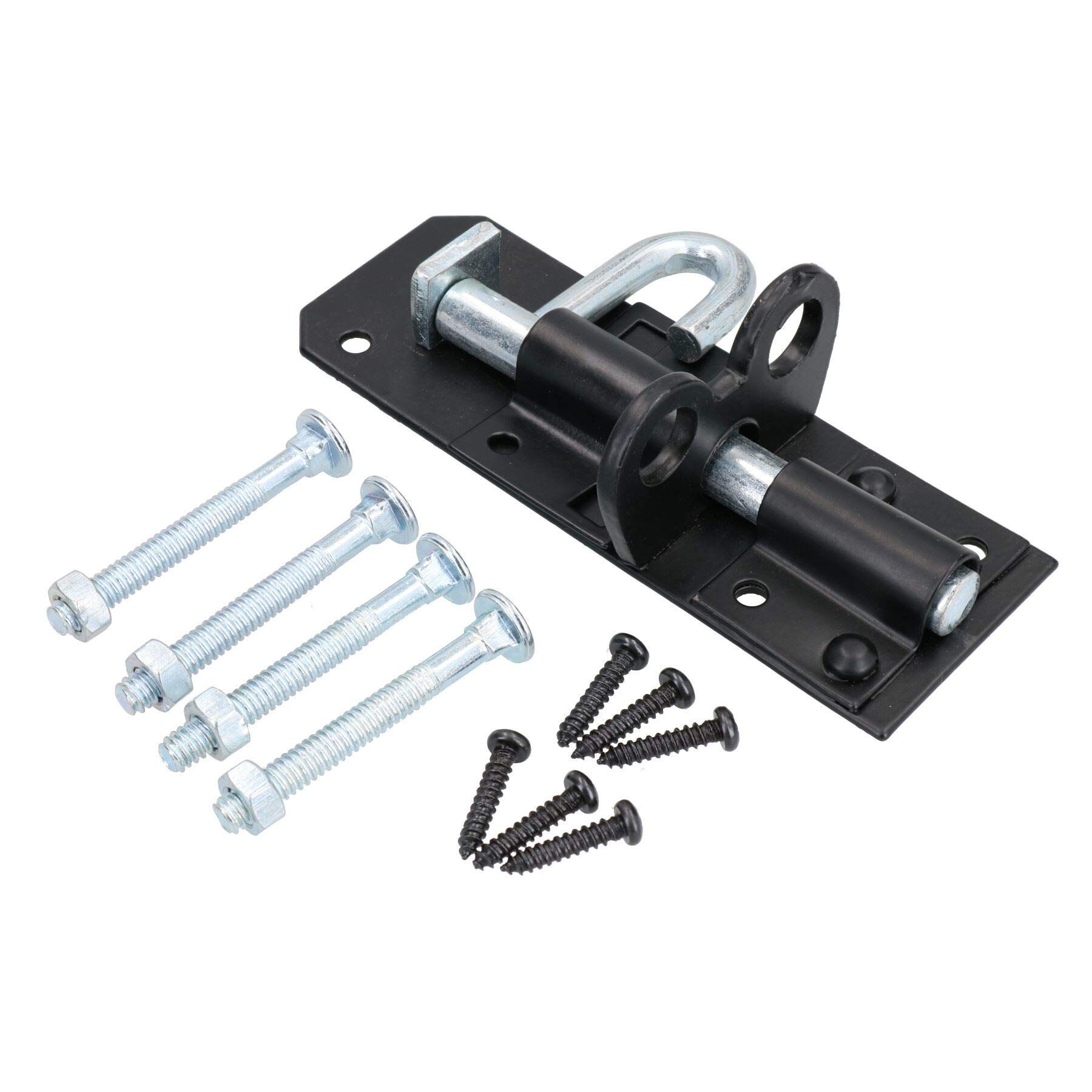 4"" / 100mm Brenton Bolt Latch Sliding Lock Gate Shed Door Padbolt & Fixings
