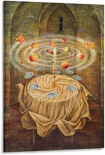 Still Life Reslicitando Painting By Remedios Varo Wall Art Prints Canvas Poster Artworks Canvas Poster Room Aesthetic Wall Art Prints Home Modern Decor Gifts Framed-unframed 08x12inch(20x30cm)