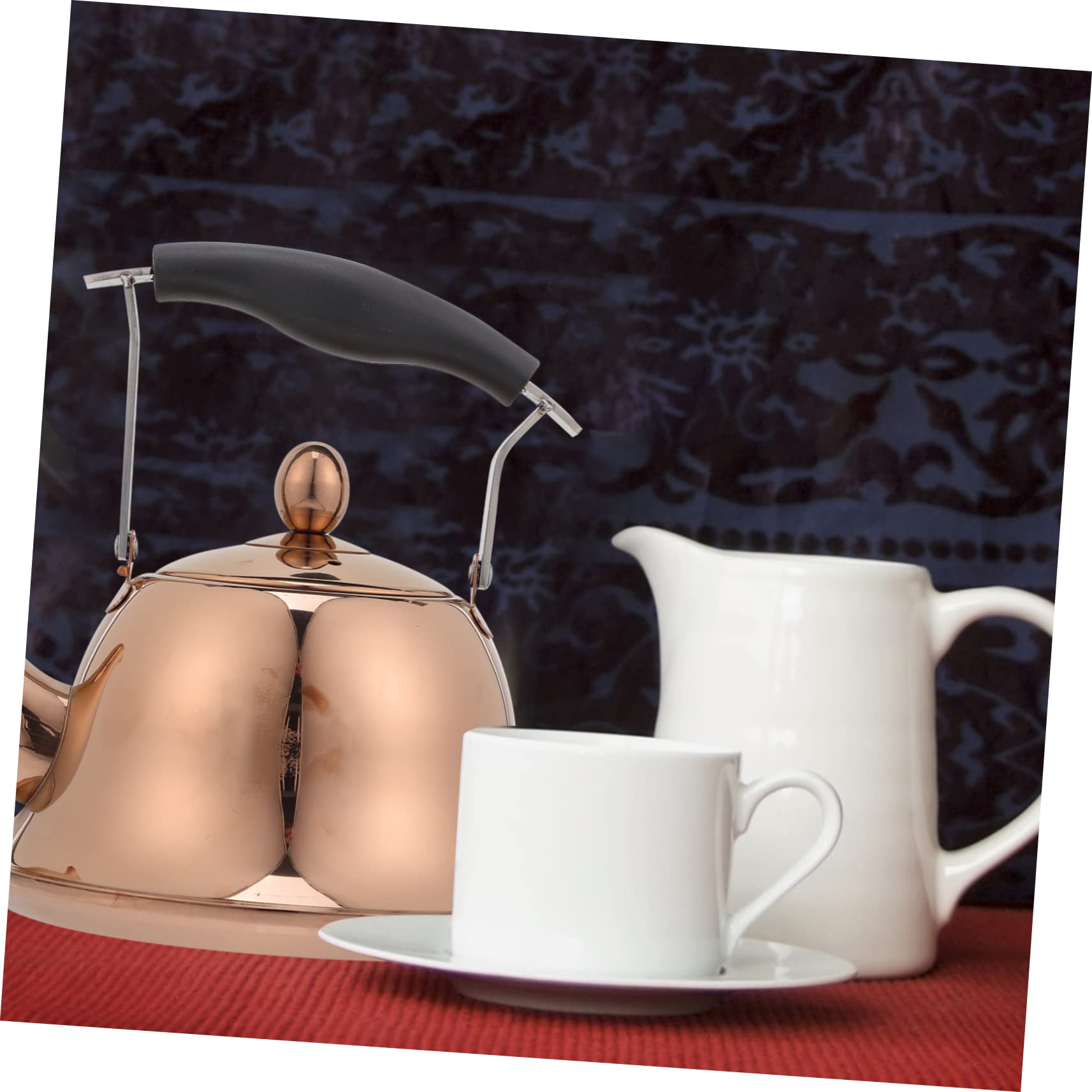 Teiera con fischio Bollitore Teiere Bottiglia d'acqua in acciaio inossidabile Fornello Teiere Teteras para Hervir Caffettiera con fischio in acciaio inossidabile Pentola d'acqua per uso domestico M