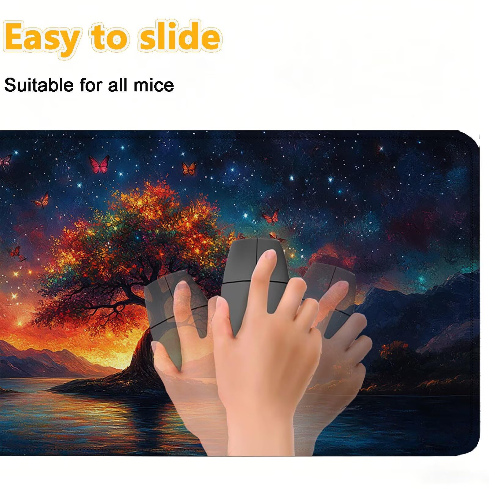 Tappetino Mouse 900x450mm | Superficie Ultra-Liscia | sogno 0-z566