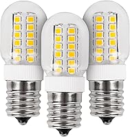 Vista 1 de BlueStars Bombilla de Microondas de 3W Base E17 8206232A Bombilla LED Regulable, 3000K Blanco Cálido, Equivalente a 40W Incandescente, 75V-130V, 240