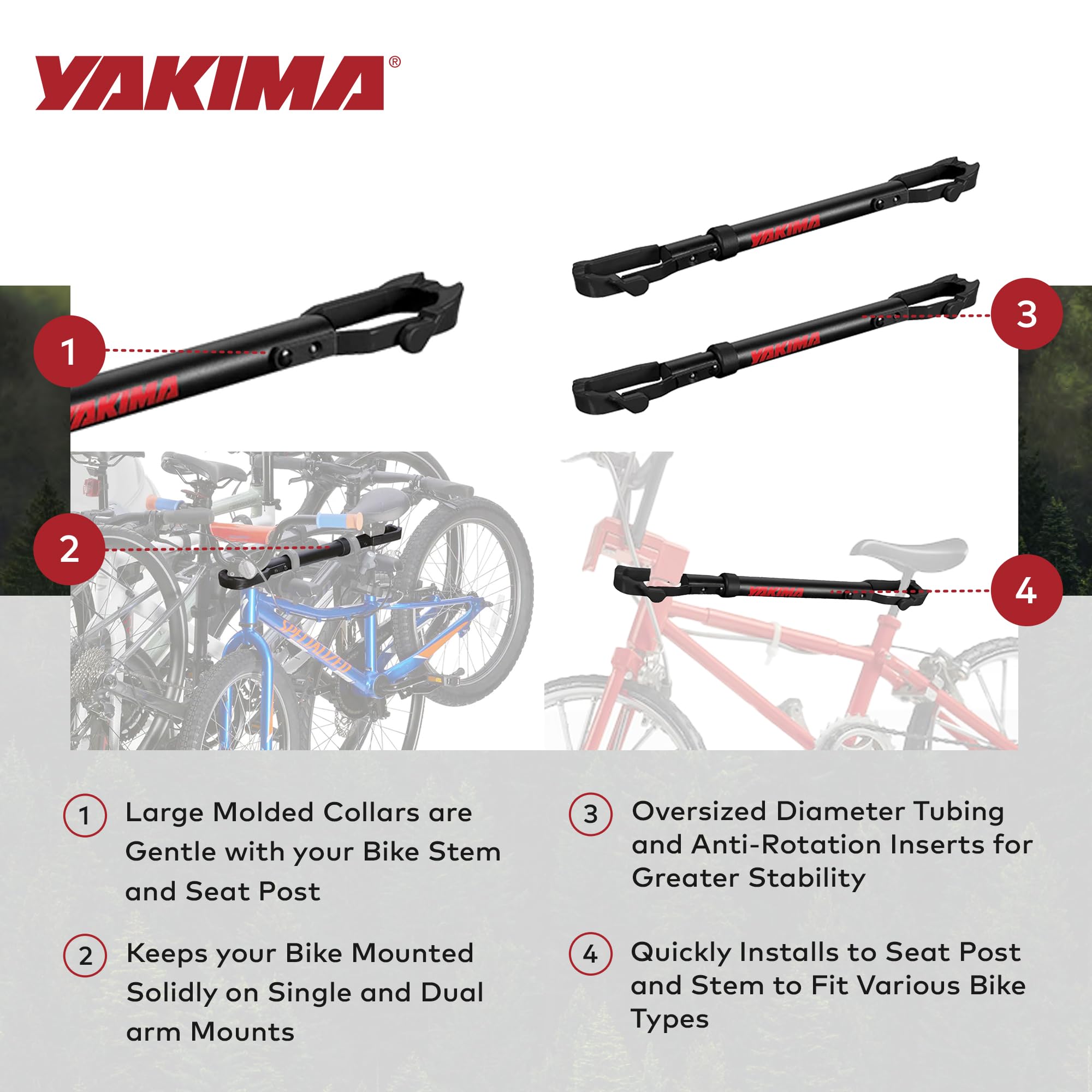 Amazon.co.jp: Yakima TubeTop ヒッチマウント自転車ラック シート 