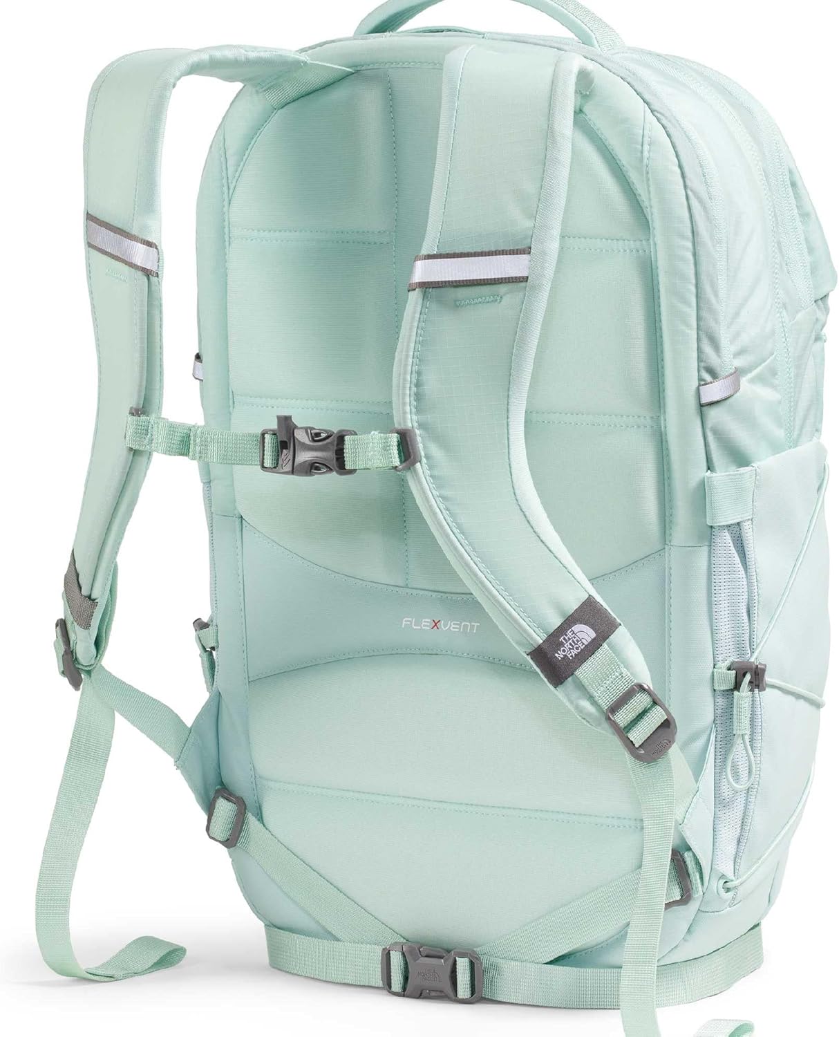 The North Face Women's Borealis Commuter Laptop Backpack - Everyday Travel Bag, Laptop Sleeve, Reflective Details, Opal Frost, One Size