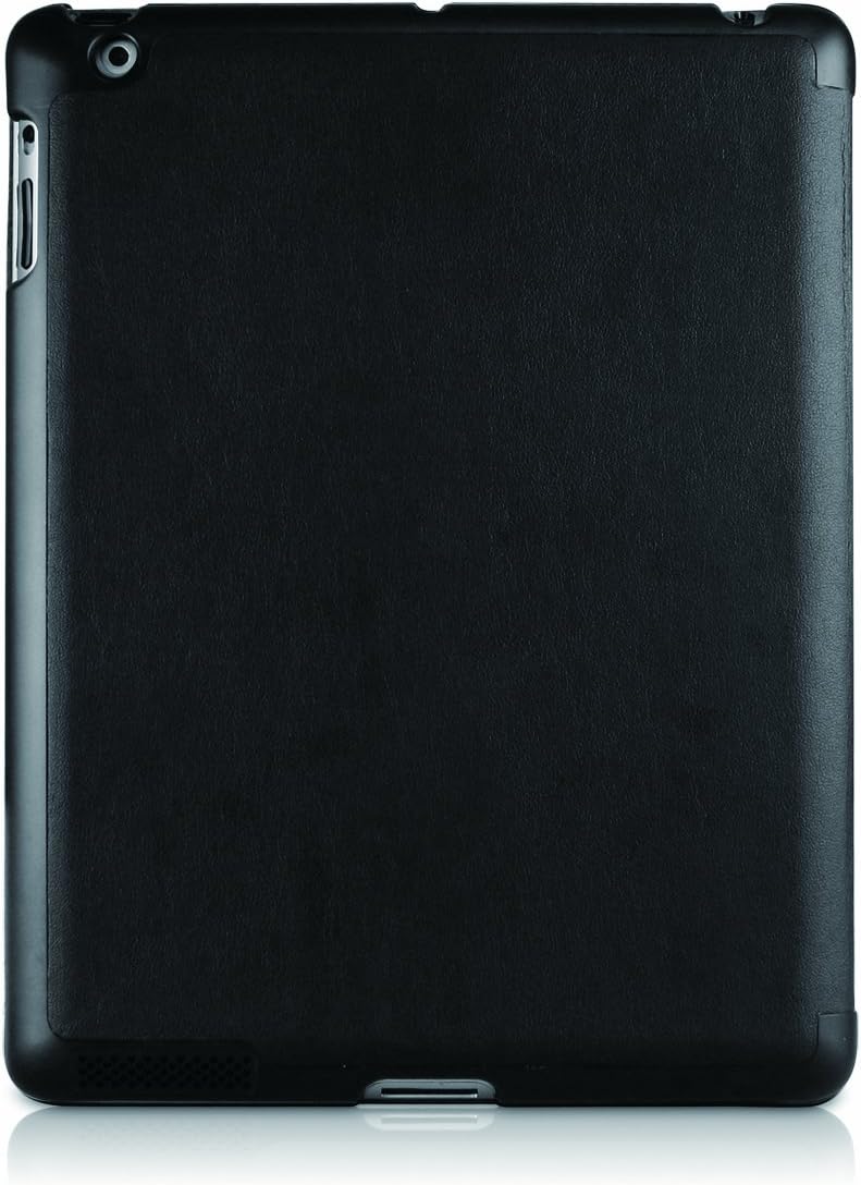 Macally Bookstand-3, Case with Stand Function for iPad 4, 3 & 2 (Black) 16873