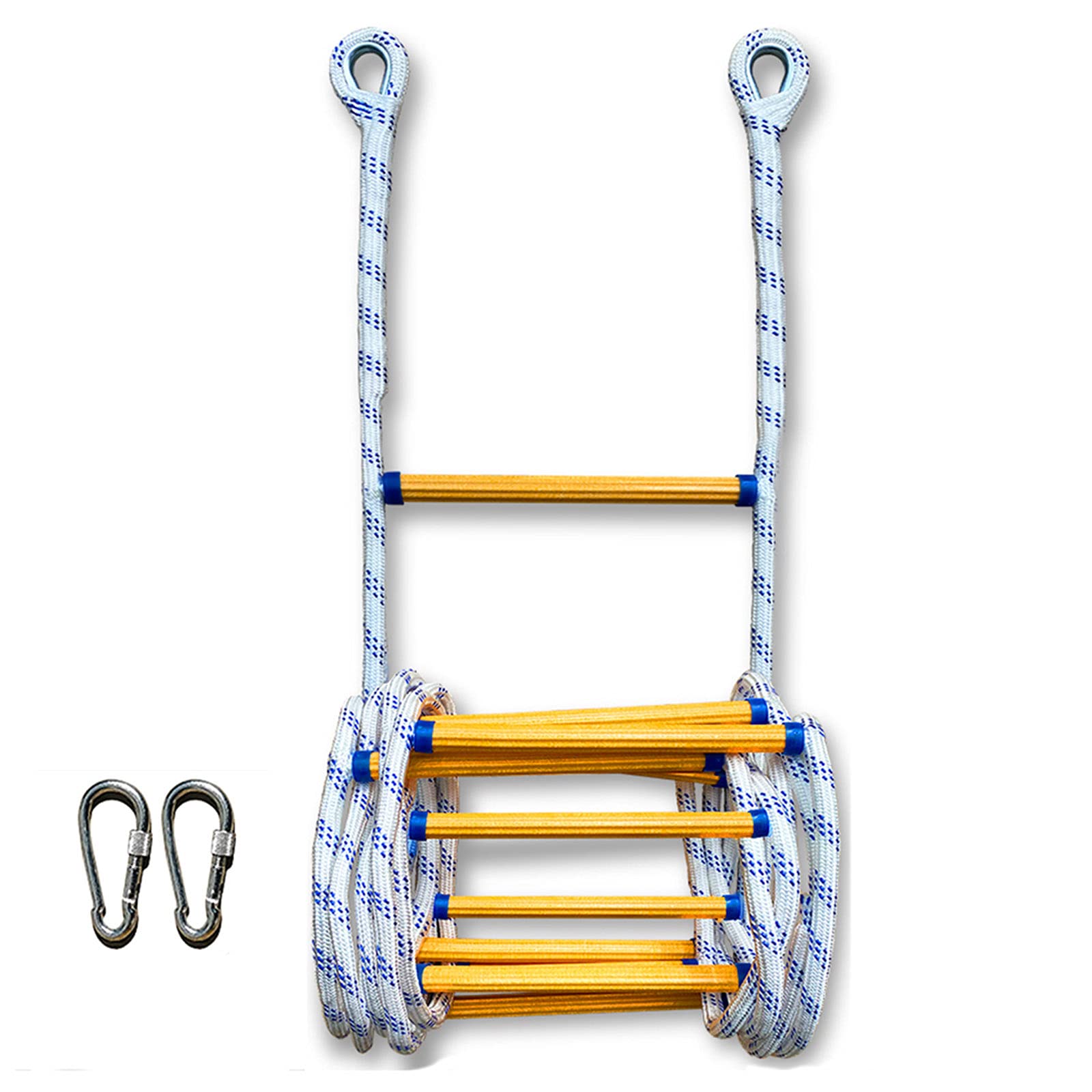 Buy ZYQYMX Emergency Fire Escape Rope Ladder Flame Resistant Fire