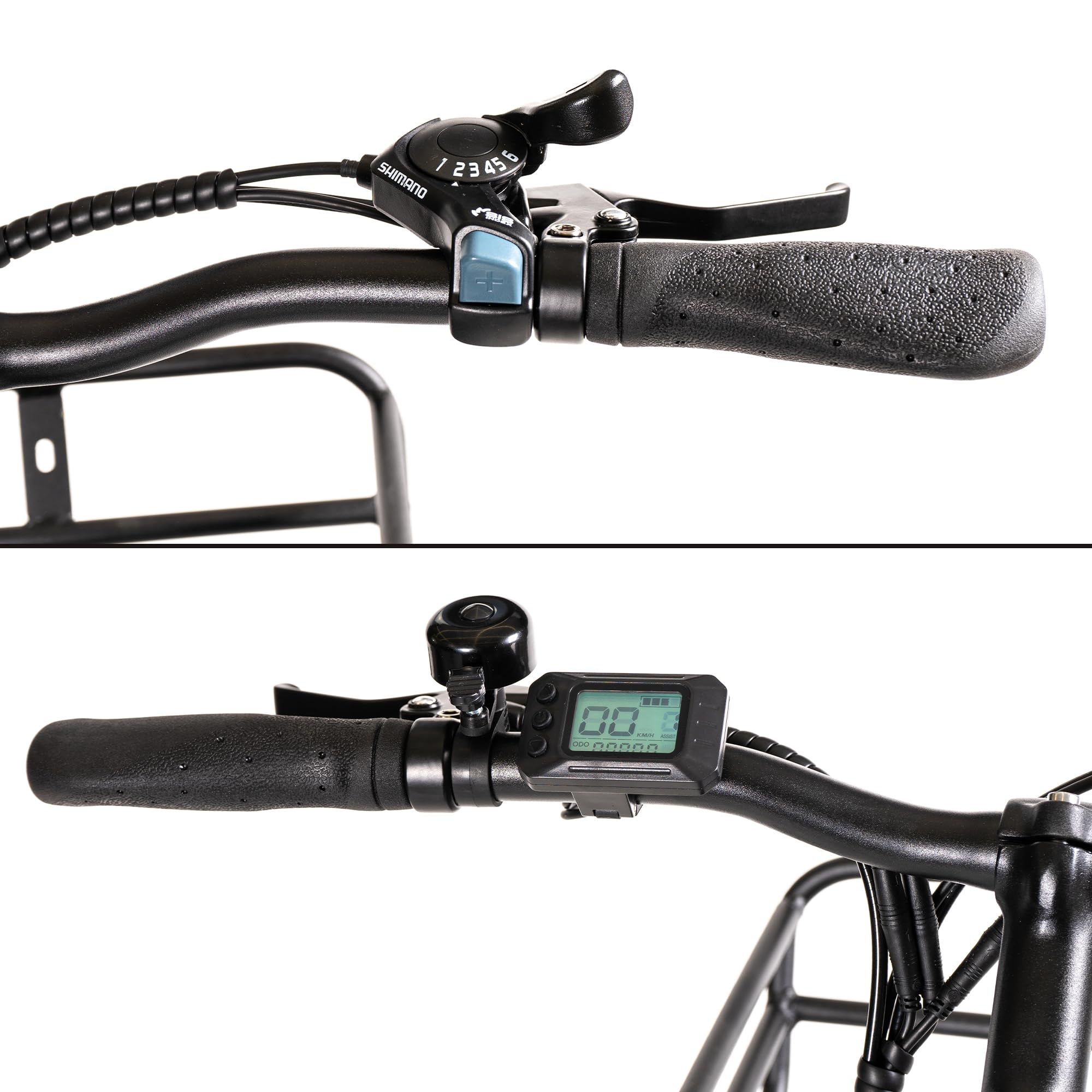 SMARTGYRO eBike Sunset Titanium - Bicicleta Eléctrica Urbana, Frenos de Disco, 6 Velocidades Shimano, Ruedas de 27,5 Inches, Batería Litio 36V 10Ah, Motor Brushless de 250W, Autonomía hasta 60 km