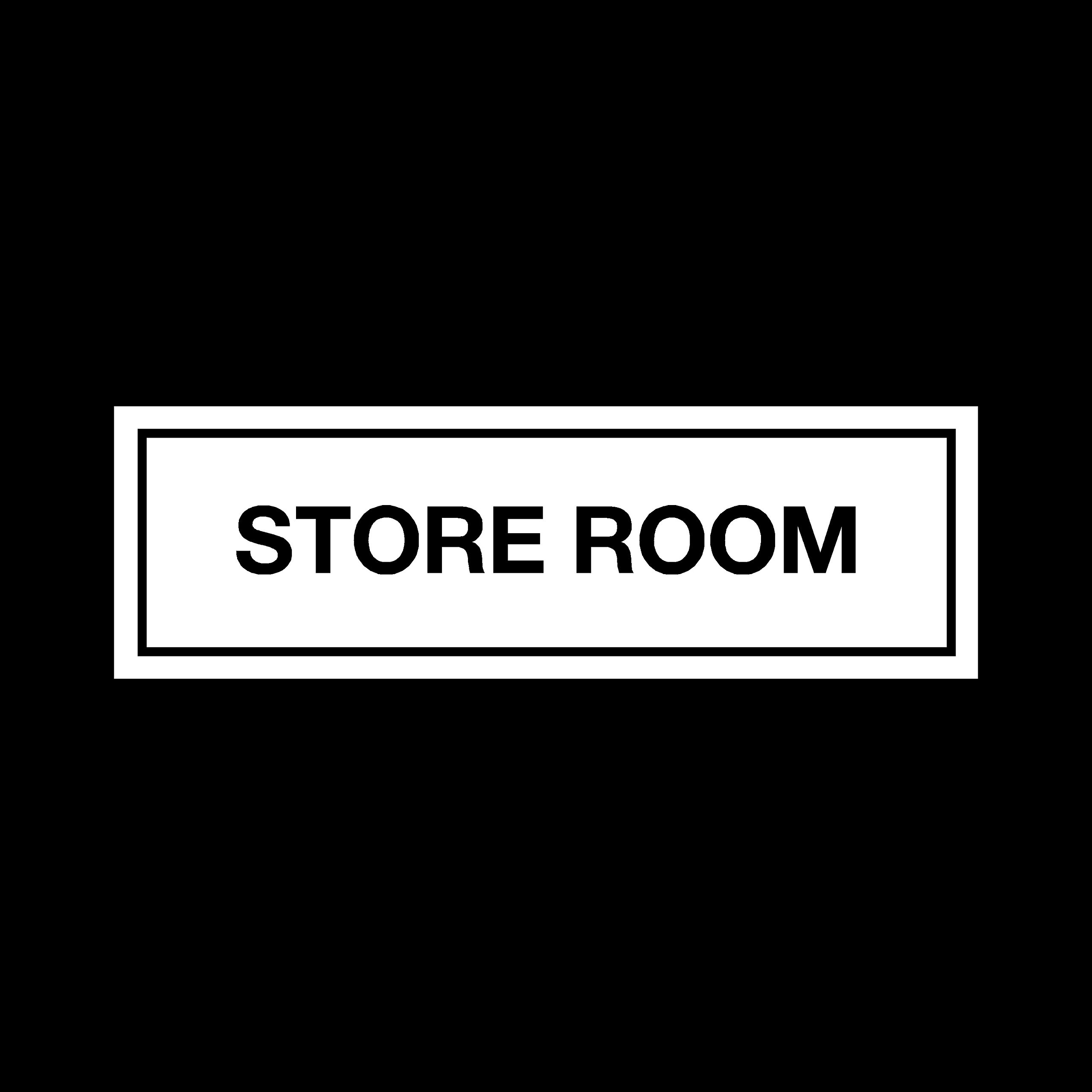 Ussp&S Store Room Sticker/Self Adhesive Sign