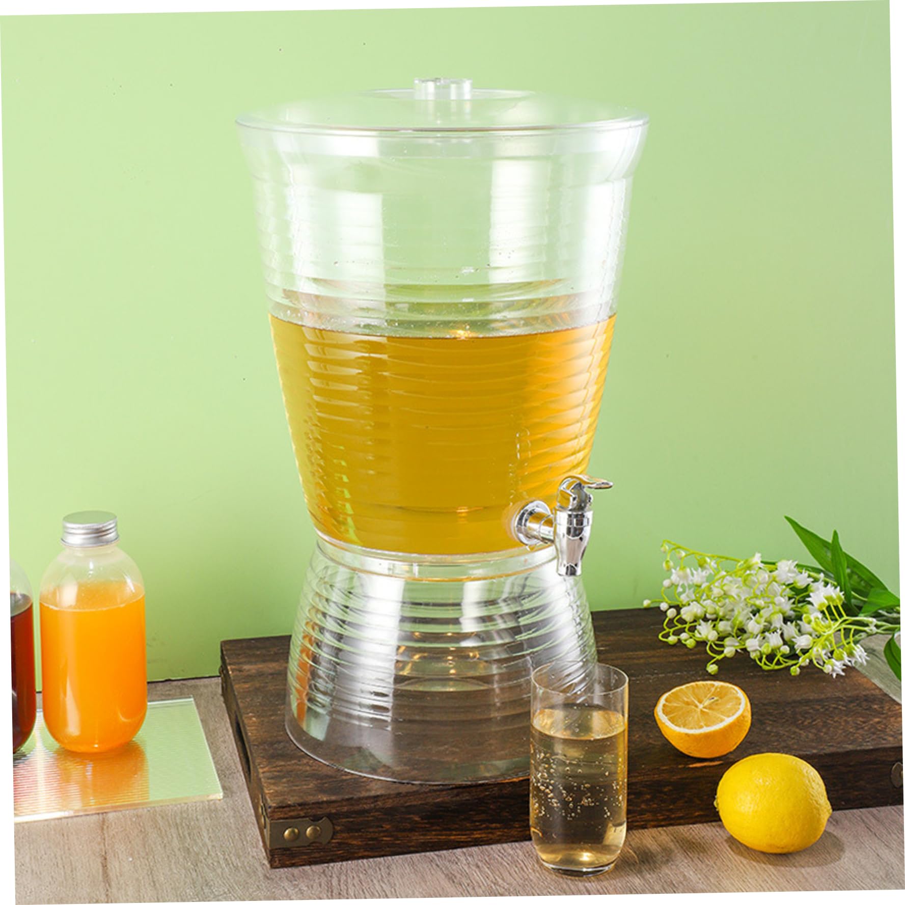 Dispensador de bebidas con soporte, dispensador de bebidas para fiestas con espita, de gran capacidad para reuniones interiores y exteriores, whisky