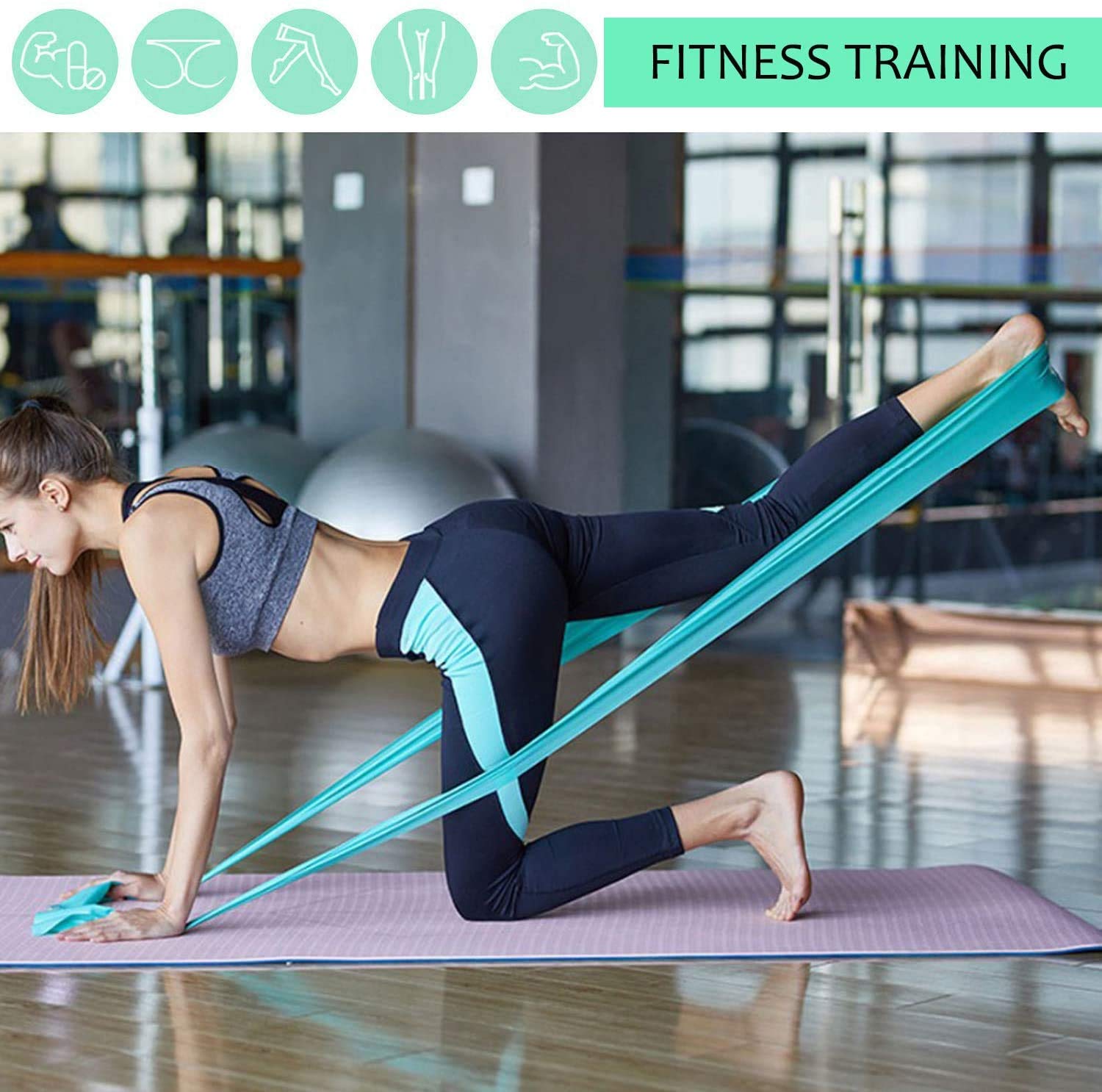 Theraband Lot De 3 Bandes De Fitness En Caoutchouc Pour Yoga