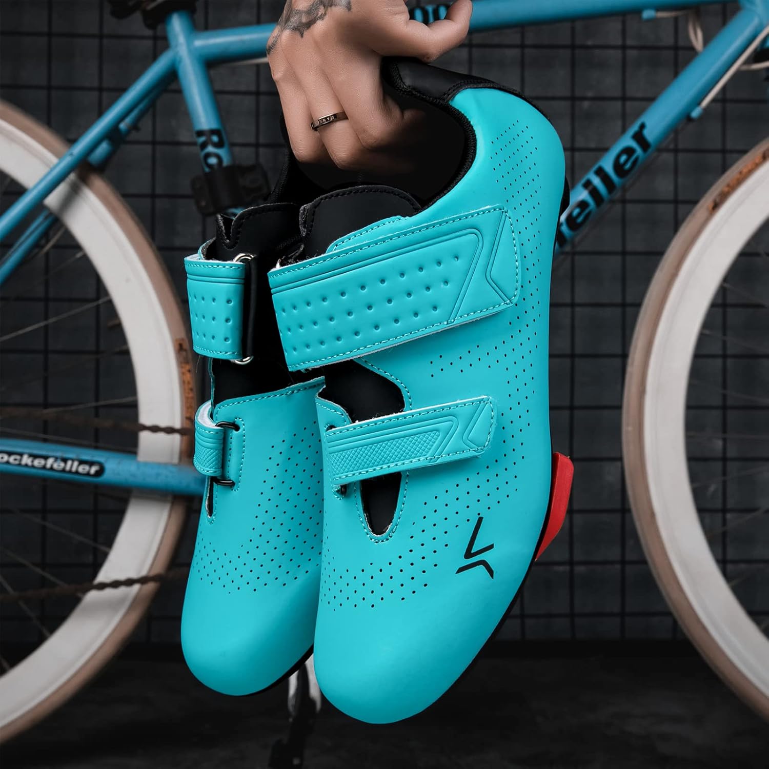 ULTIANT - ロードサイクリングシューズ 男女兼用 SPD/SPD-SL Pelotonアウトドアインドアサイクリングシューズ