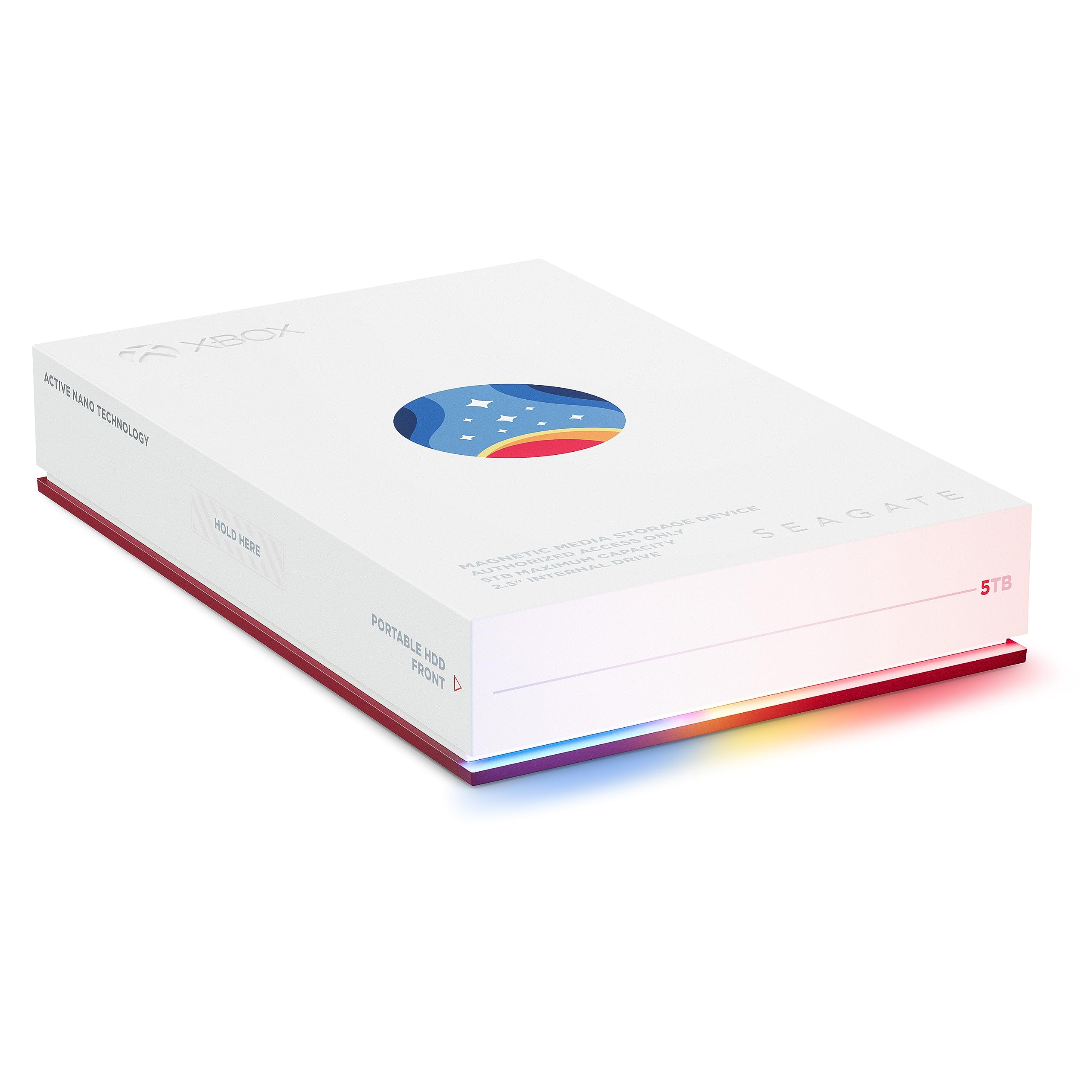 Seagate FireCuda Gaming HDD 5To, Disque Dur Externe, PC Gaming, Starfield Special Edition, USB 3/2, Services Rescue (STMJ5000400)
