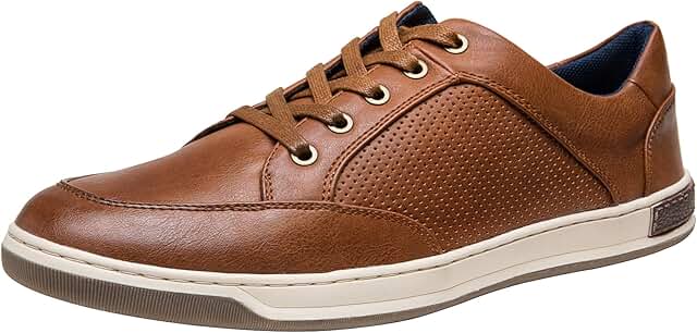 Jousen Men's Fashion Sneakers Classic Retro Casual Shoes for Men Breatha...