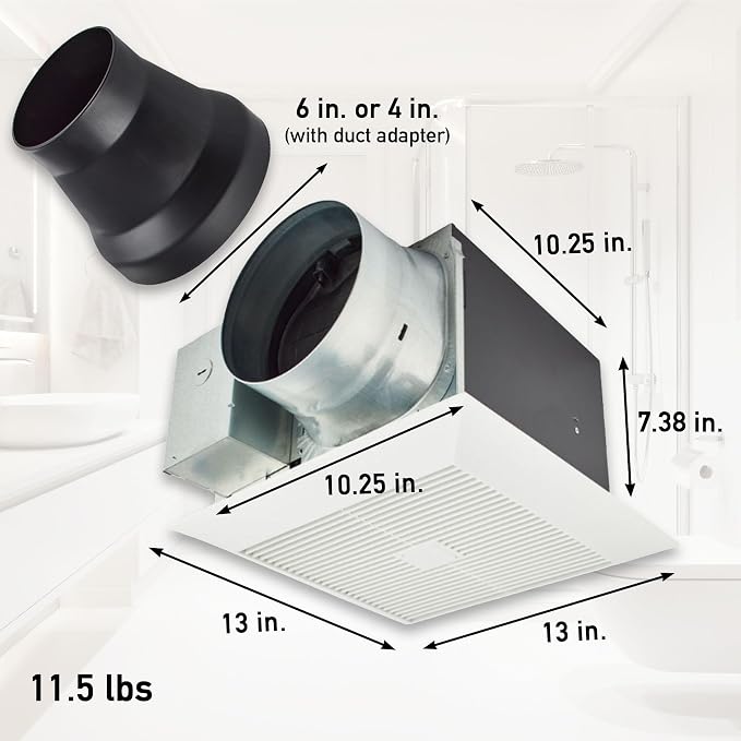 Extractor de baño Panasonic WhisperGreen Select miniatura 2