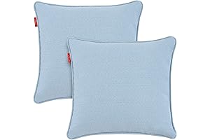 Pcinfuns Light Blue Outdoor Pillows for Elegant Outdoor Decor