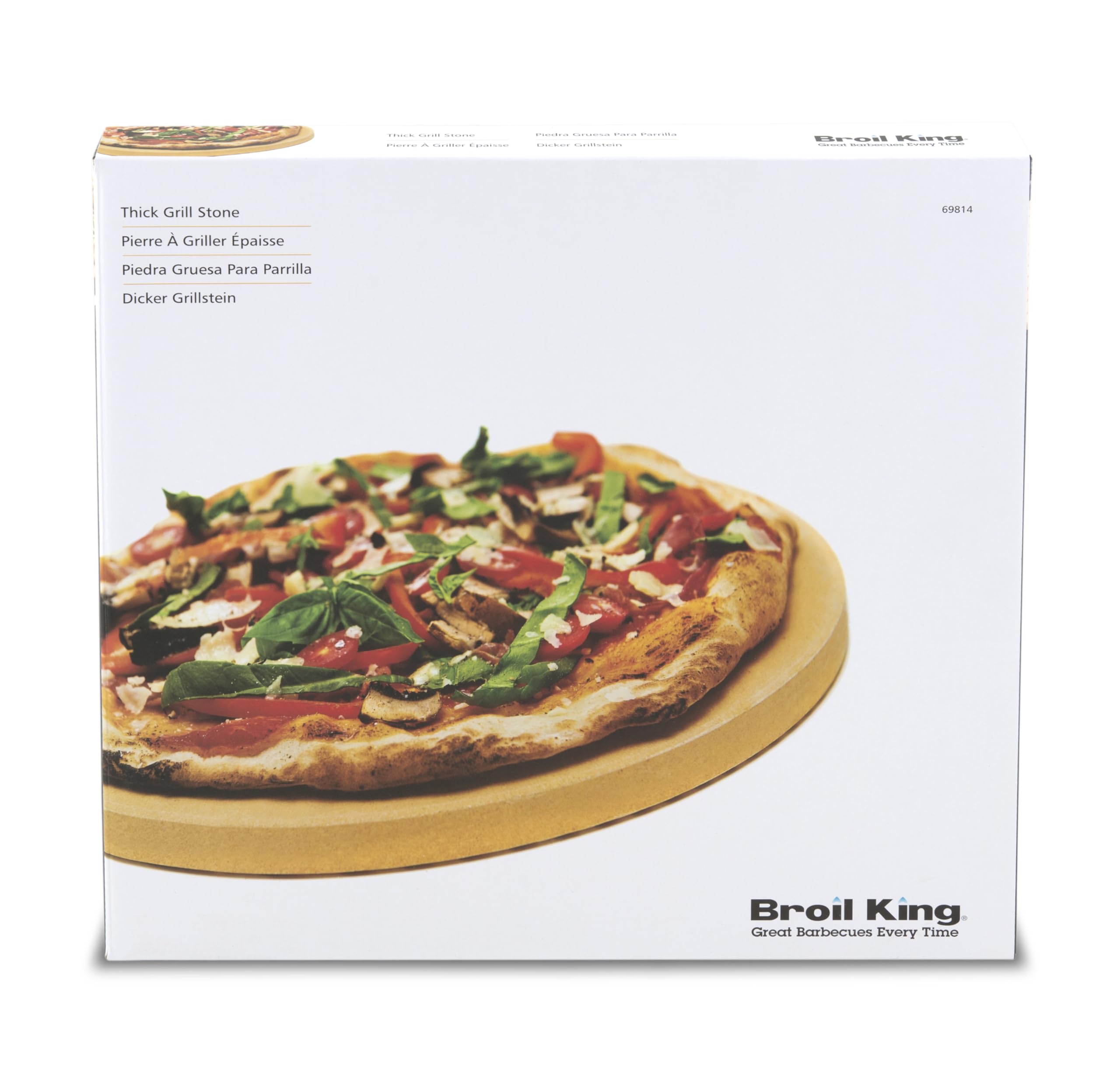 Broil King - Piastra per Pizza, Accessorio per Barbecue/Grill, 5 x 5 x 5 cm