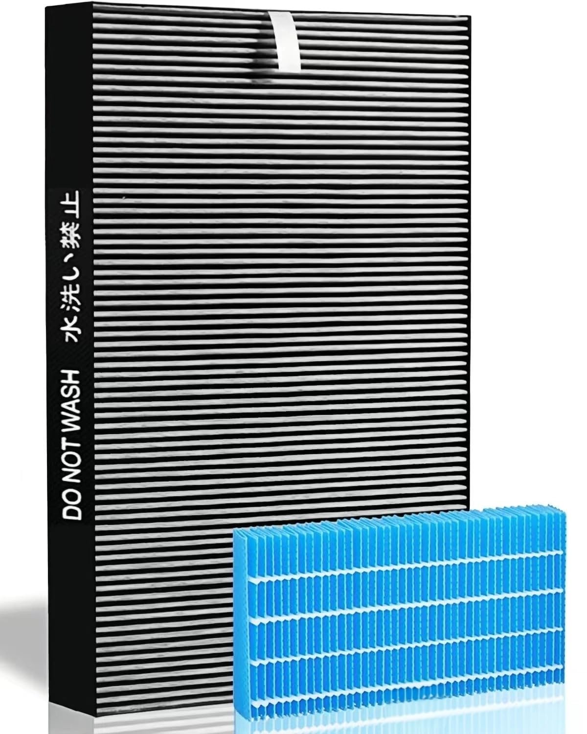 MRICH シャープ (SHARP) 空気清浄機 加湿器付き 互換用 交換フィルター 2 点セット 集じん・脱臭一体型 FZ-G40SF (FZ-D40SF) 加湿フィルター FZ-H40MF ホコリ/ペット毛/花粉 高効率除去