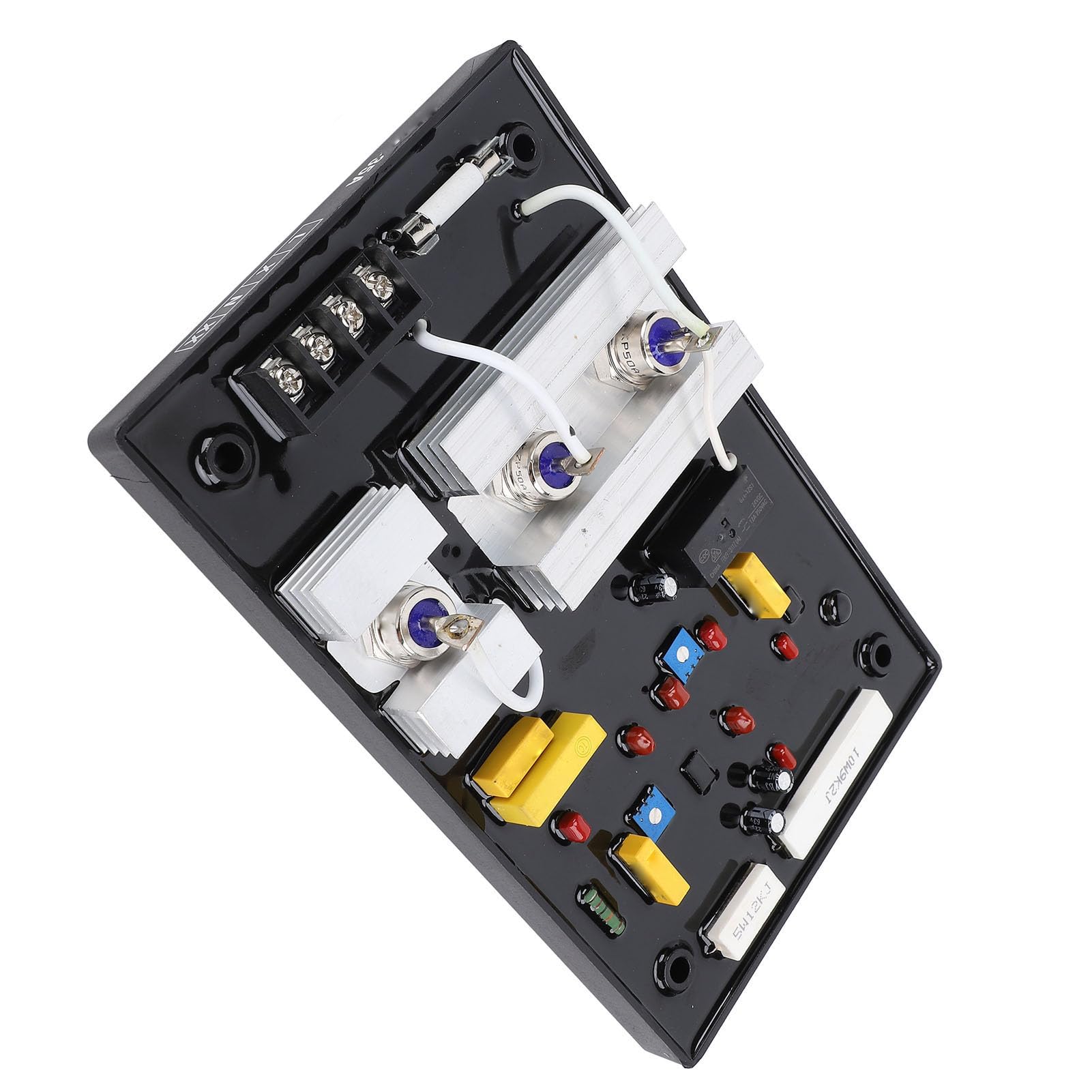 Regulador de Voltaje del Generador, Estabilizador de Voltaje Automático con Resistencia de Alta Precisión y Excelente Condensador para Protección de Sistemas de Energía y Equipos Eléctricos