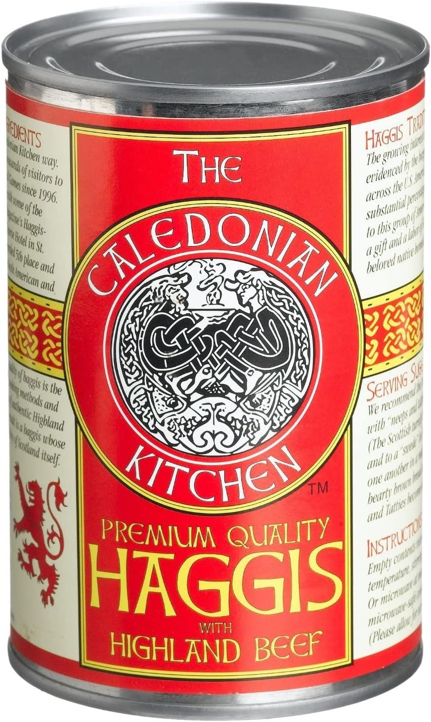 Caledonian Kitchen Haggis With Highland Beef, 14.5-Ounce Can