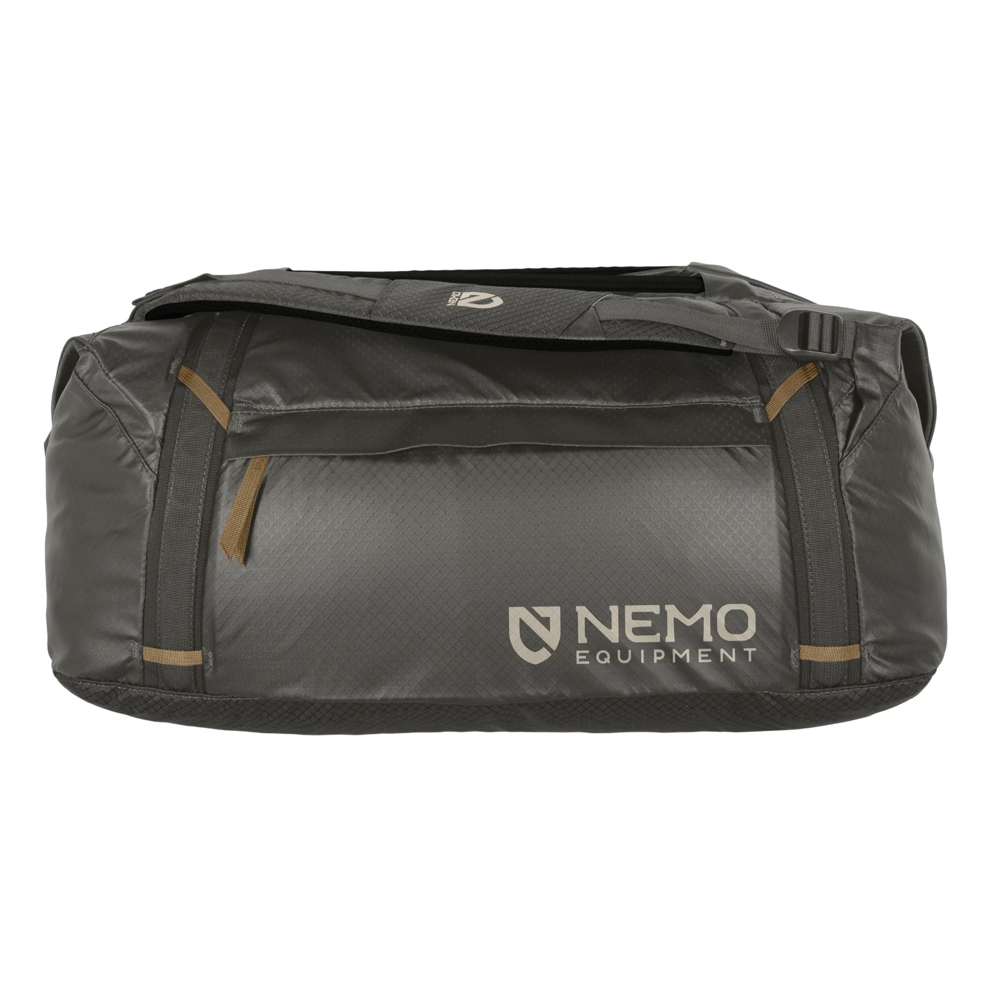 NEMO Equipment Double Haul Duffel & Tote Bag - Chimera - 55L | Water-Resistant Gear Bag, Backpack Straps, Durable, Large Capacity, Travel