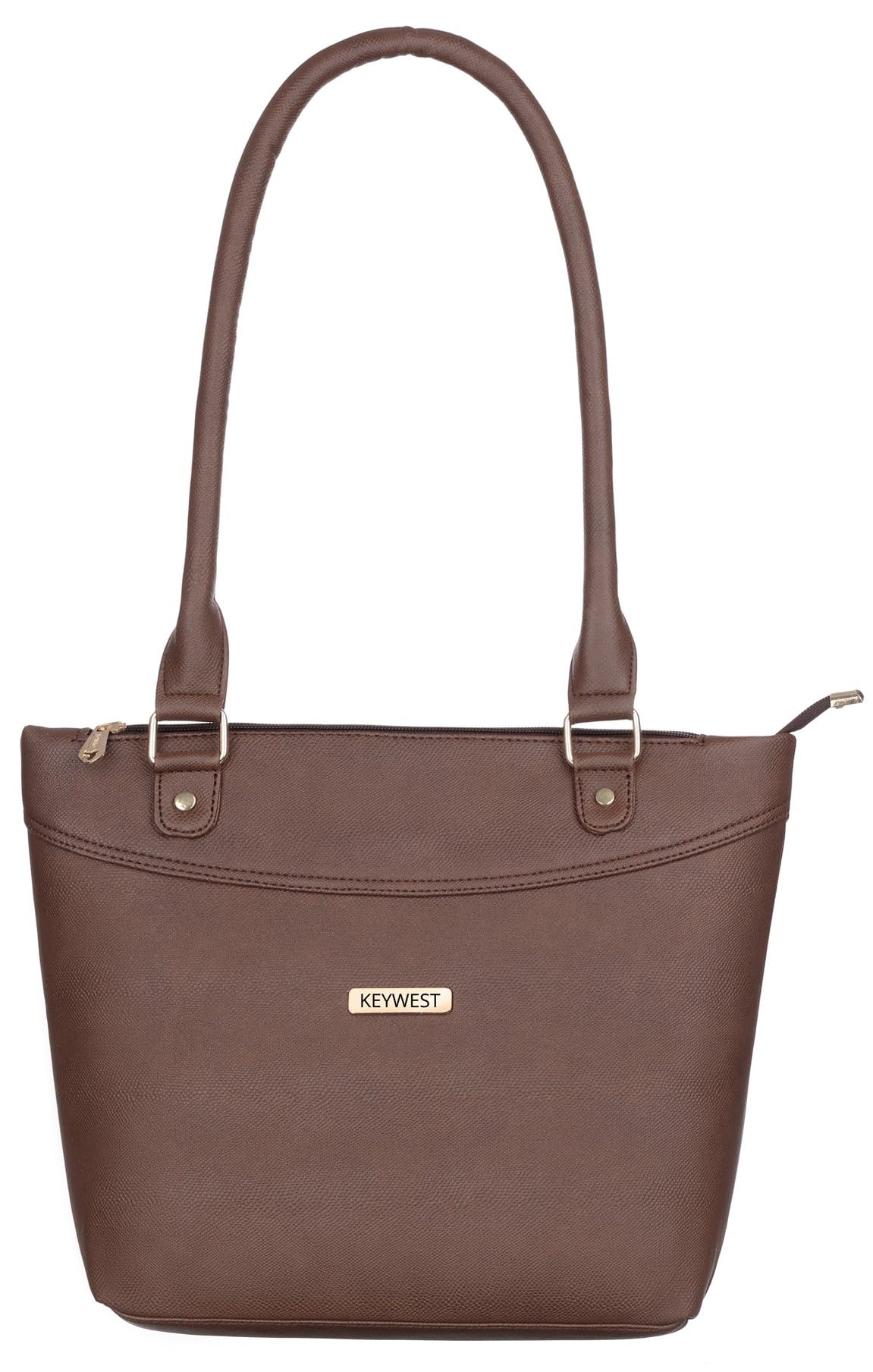 Keywest Womens Vegan Leather Eiffel Handbags Shoulder Hobo Bag Ladies Purse (Brown) (Large) (B0D29K237C) Amazon Price History, Amazon Price Tracker