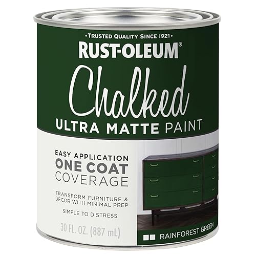 Rust-Oleum Forest Green Chalked All-in-One Ultra Matte Paint | One