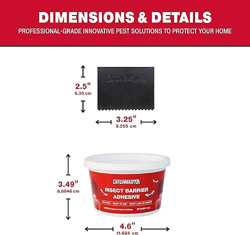 Miniatura 4 de Catchmaster Kit de bricolaje de barrera de insectos para bandear árboles, 6 unidades, cubos de 15 onzas y esparcidor, trampas para moscas y