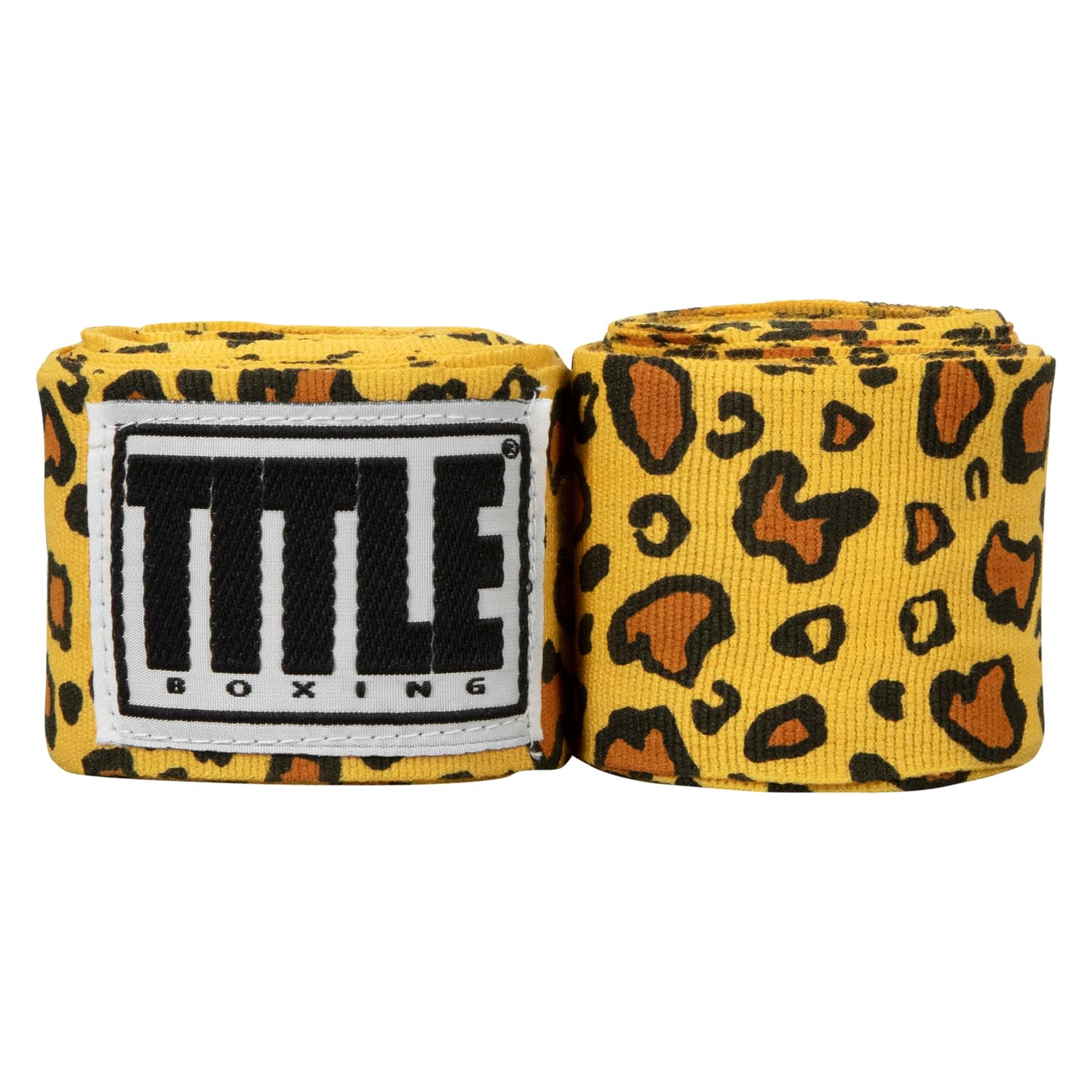 Title Mexican Style Hand Wrap 180" Leopard Print - Hand Wraps for Boxing Gloves, Boxing Hand Wraps, Boxing Wraps for Men, Kickboxing, MMA, Taekwondo Equipment, Boxing Equipment, Wrist Wraps