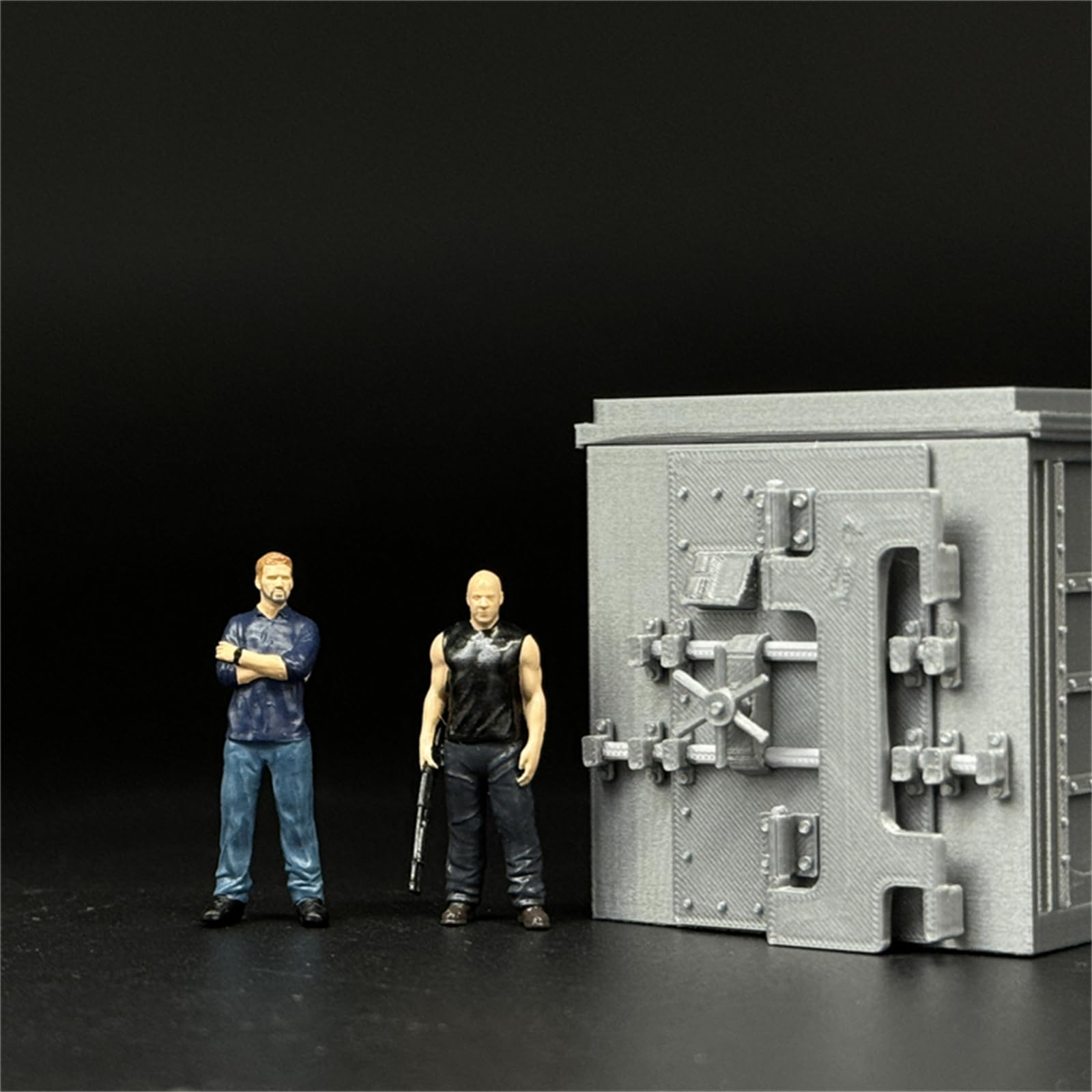 Amazon.co.jp: 1/64スケール ワイルドスピード 金庫 ジオラマ