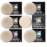 GENTS Men\'s Shaving Soap 97% All Natural Enriched With Shea Butter and Glycerin, Creates Rich Lather Form (6 Pack Variety)