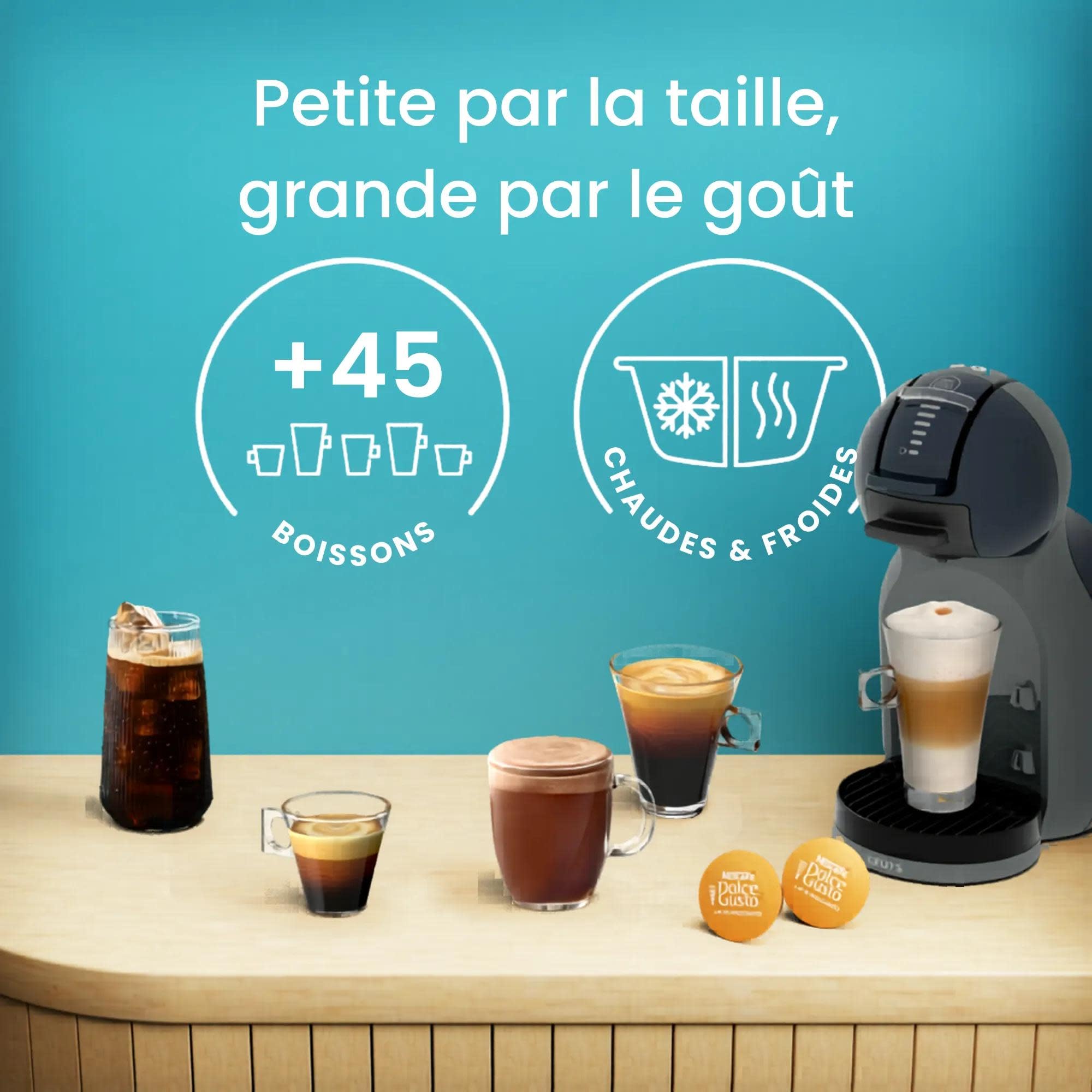 Nescafé Dolce Gusto® Mini Me 2 par Krups Gris Cosmique