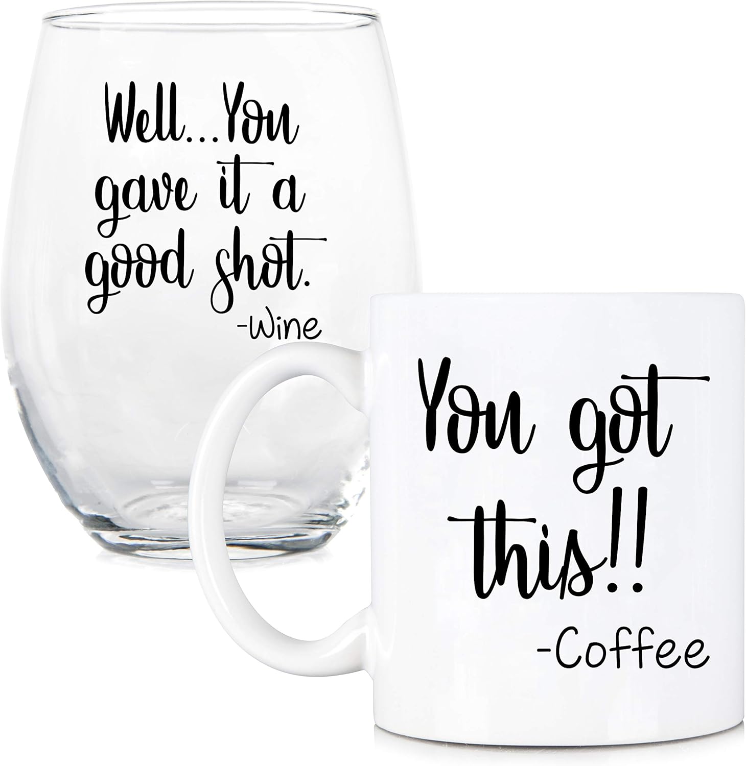 bicchiere di vino per amica donna