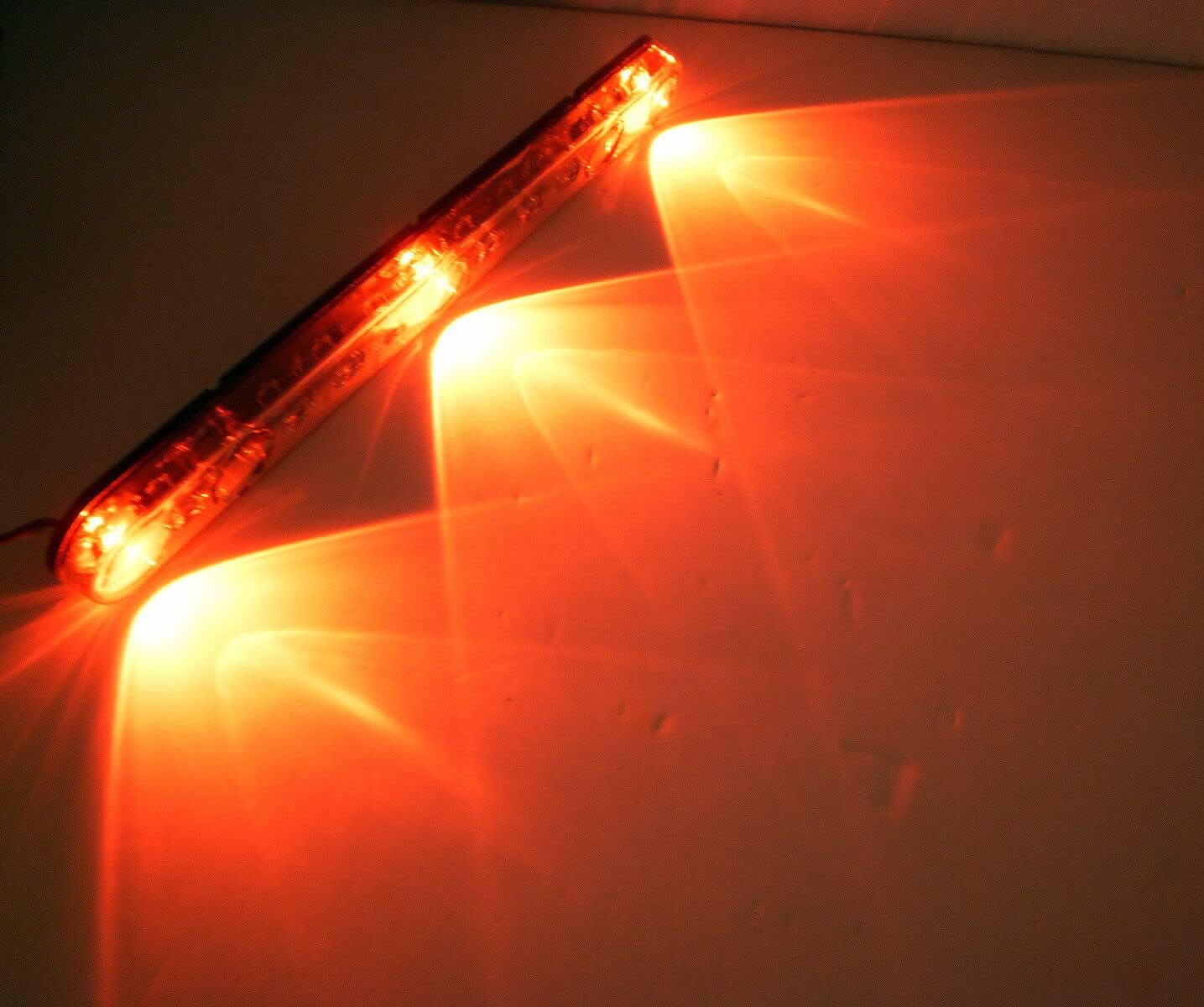 Replacement for 14" Submersible ID Light Bar Red LED Clear Lens Waterproof Boat Trailer USA Made