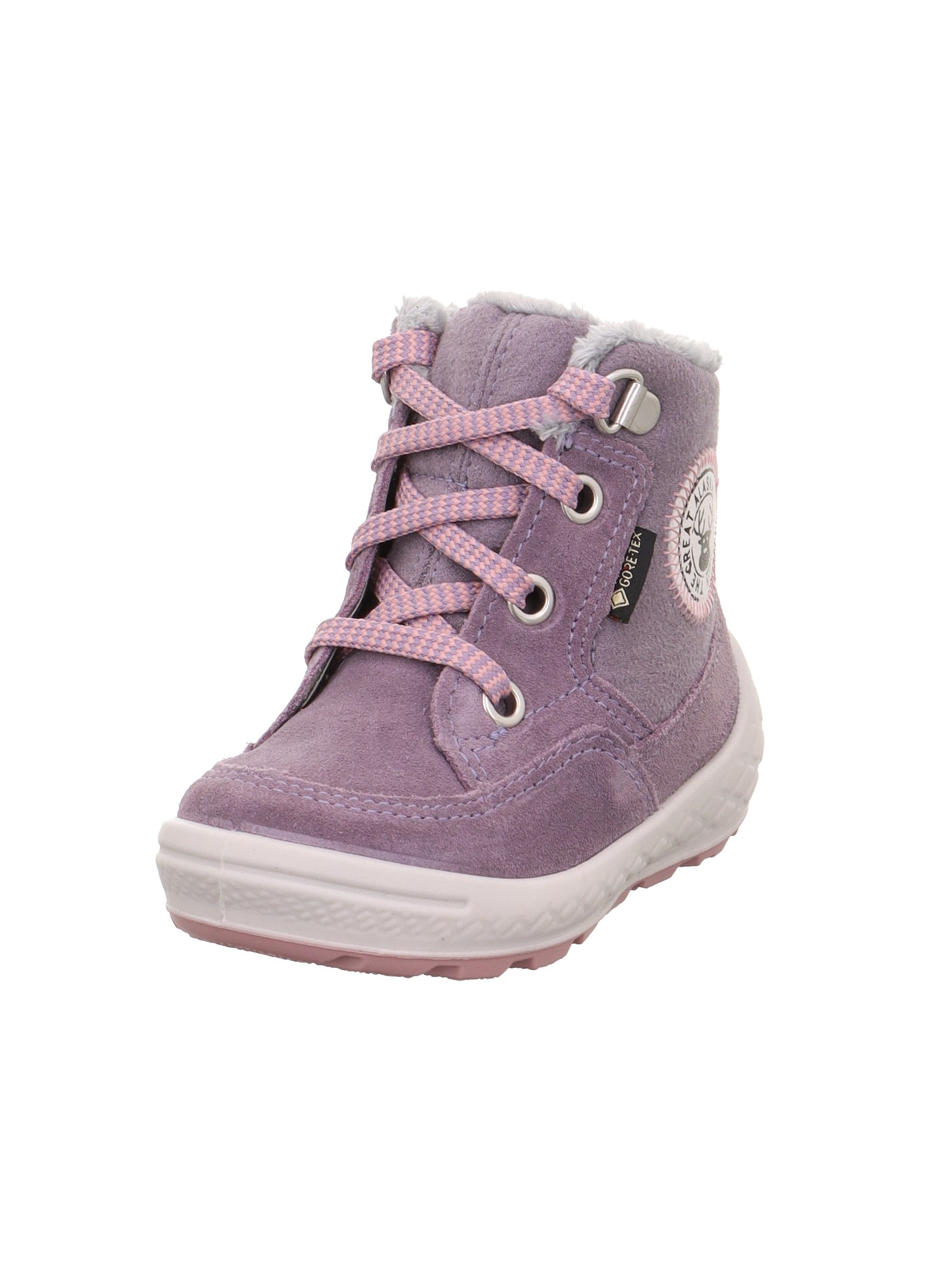 Superfit Mädchen Mädchen Groovy 2.0 Mädchen Warm Gefütterte Gore-tex Lila/Rosa 8510Stiefel