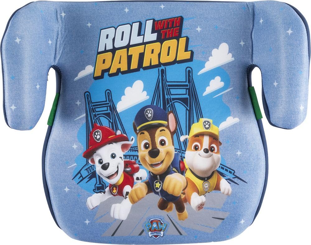 Siège de voiture pour enfants Paw Patrol Boy i-Size ECE R129, taille 126 à 150 cm, 22 à 36 kg, 6 à 12 ans, groupe 3, léger et facile à transporter, amovible et lavable
