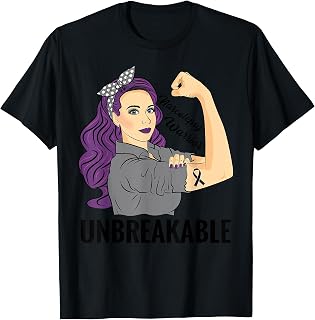 Narcolepsy Warrior Unbreakable Awareness T-Shirt