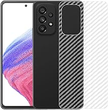 Compatible with Samsung A53 (5G) Back Screen Protective Film Carbon Fiber Skin Transparent Screen Guard Sticker