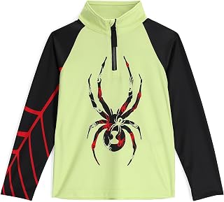 Spyder Boy's Bug Half Zip T-Neck Base Layer