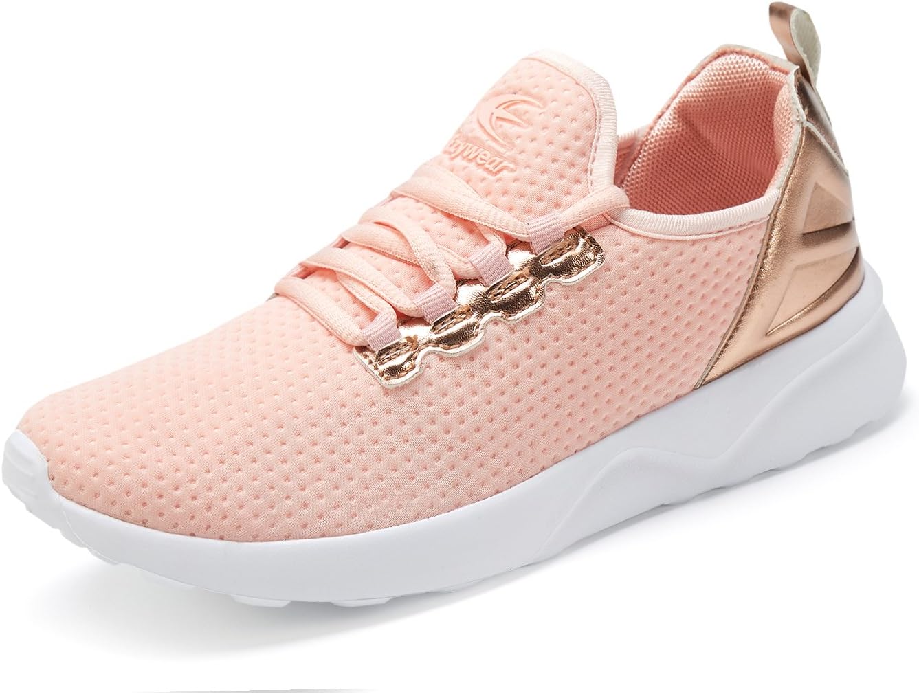 Leader Sports Women Sneakers Gym Athletic Shoes Casual Walking Shoes (10, Pink)