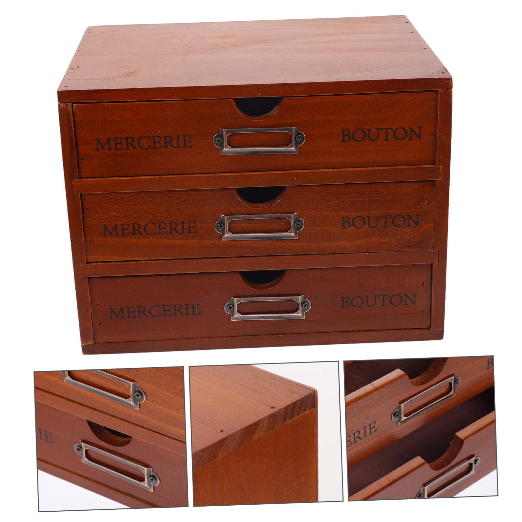 Zerodeko Organiseur de Bureau pour Rangement de Papeterie et Objets Boîte de Rangement à Niveaux pour Bureau